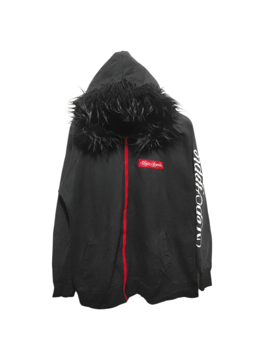 Hysteric Glamour Step Apple Zipper Fur Hoodie LGB IfSixWasNine style Size US L / EU 52-54 / 3 - 1 Thumbnail