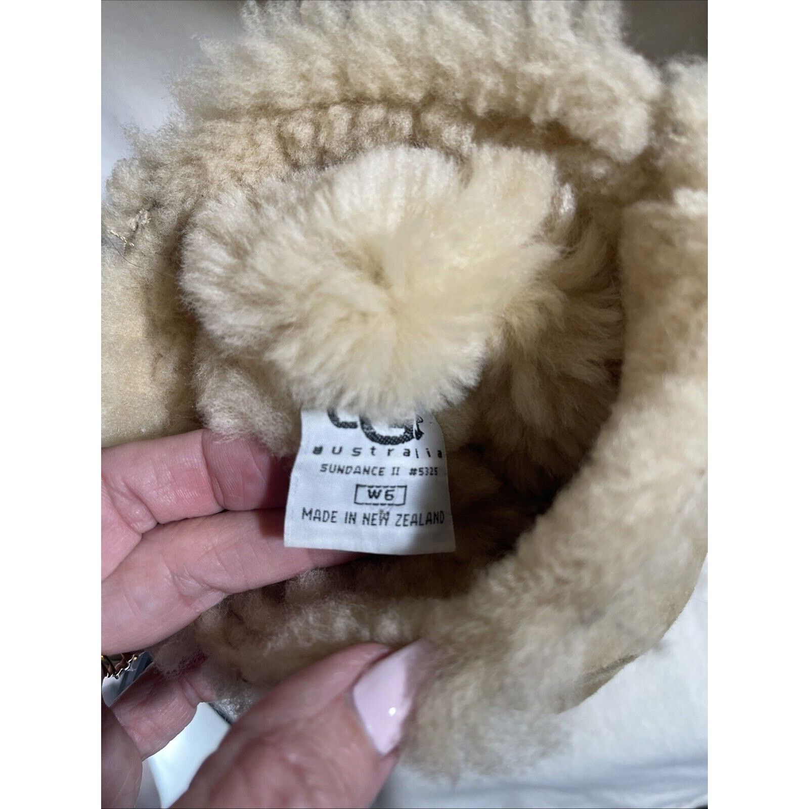 Ugg Ugg Sunburst II Tall 5235 Chestnut Suede Sherpa lining W- 6 Size US 6 / IT 36 - 5 Thumbnail