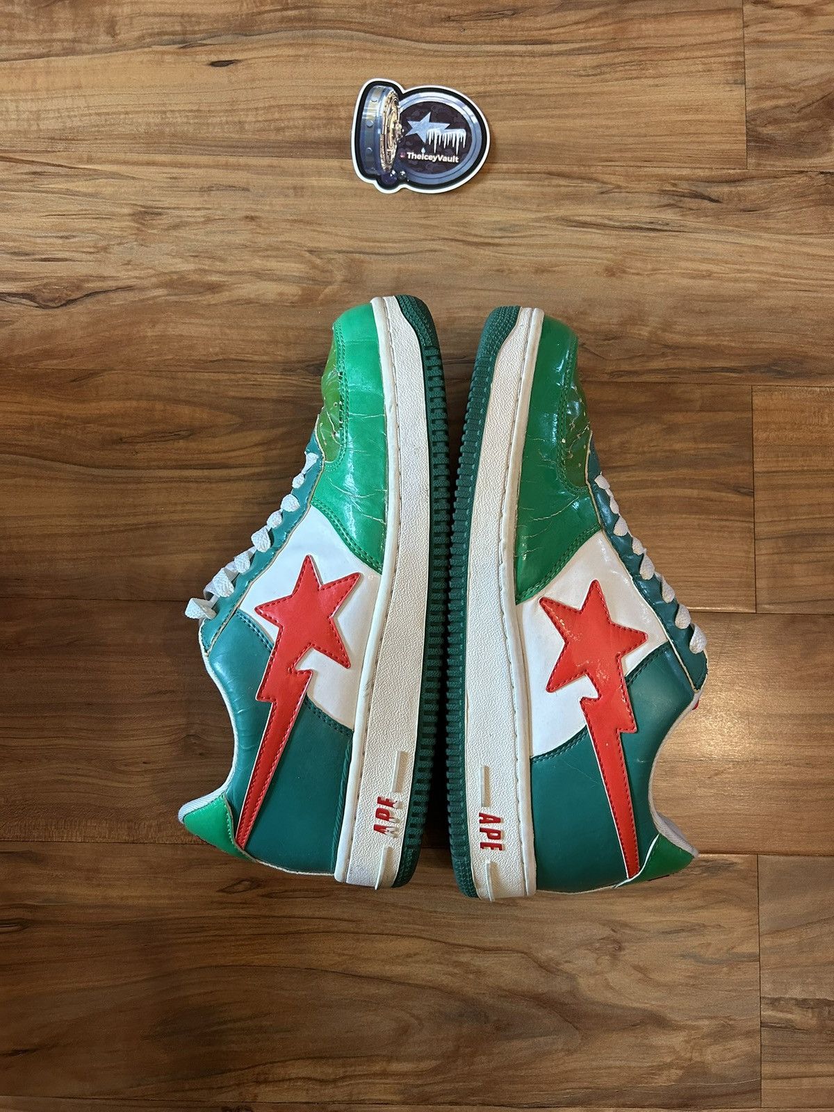 Bape OG Bape Heineken Bapestas Size US 10 / EU 43 - 3 Thumbnail