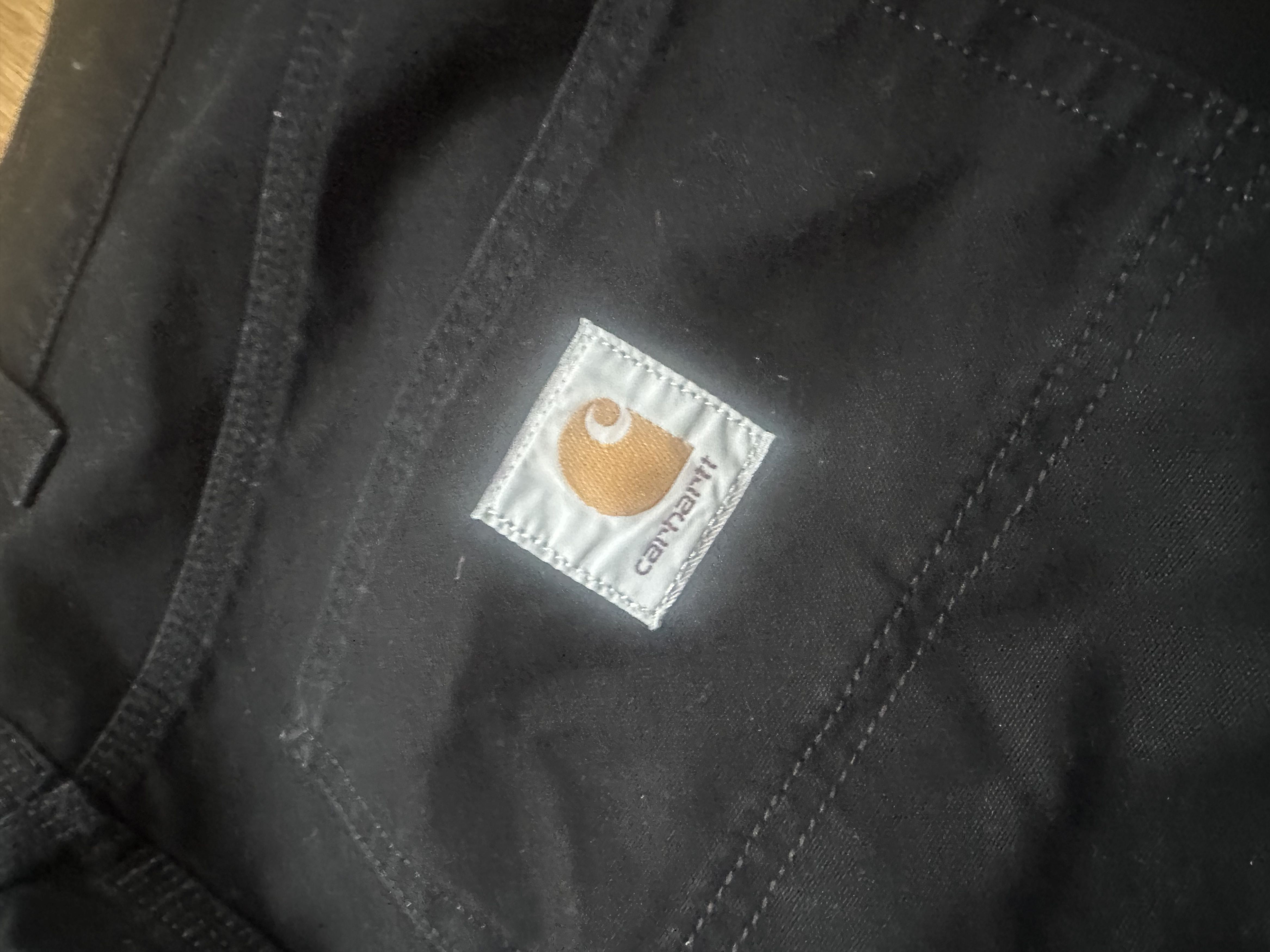 Carhartt Wip Carhartt WIP Black Wide Leg Pant - Size 32 Size US 32 / EU 48 - 4 Thumbnail