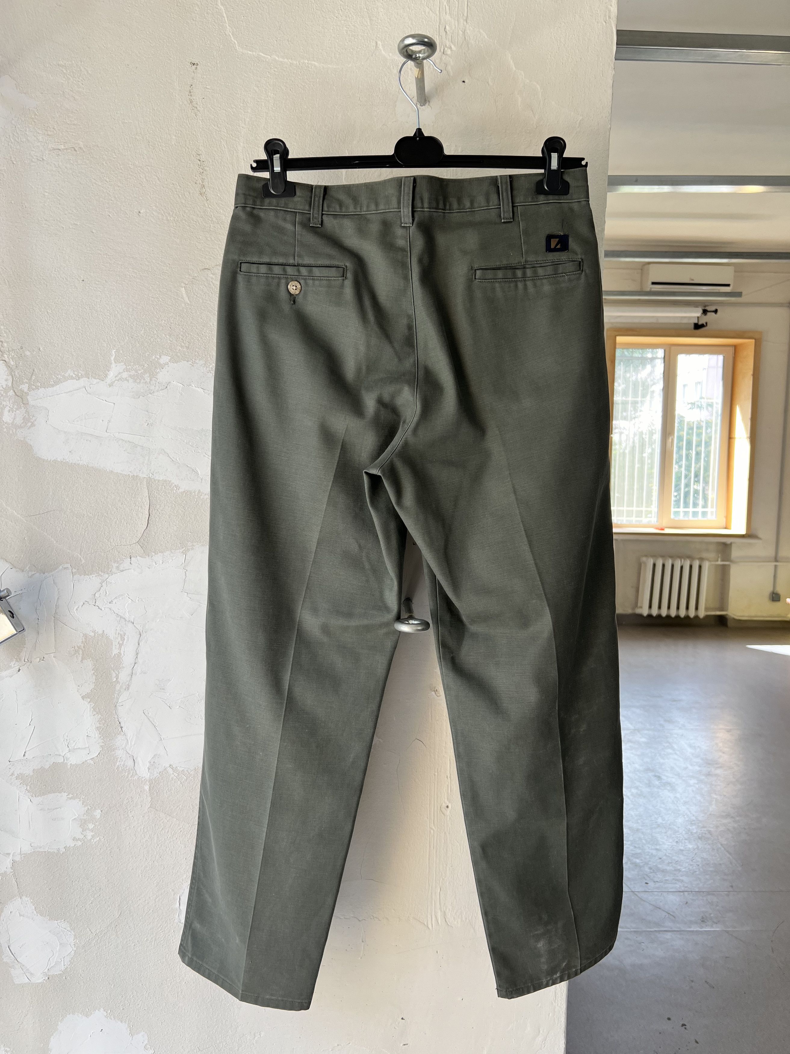 Other Vintage Heavy Canvas Chino Military War Work Pants Size US 34 / EU 50 - 4 Thumbnail