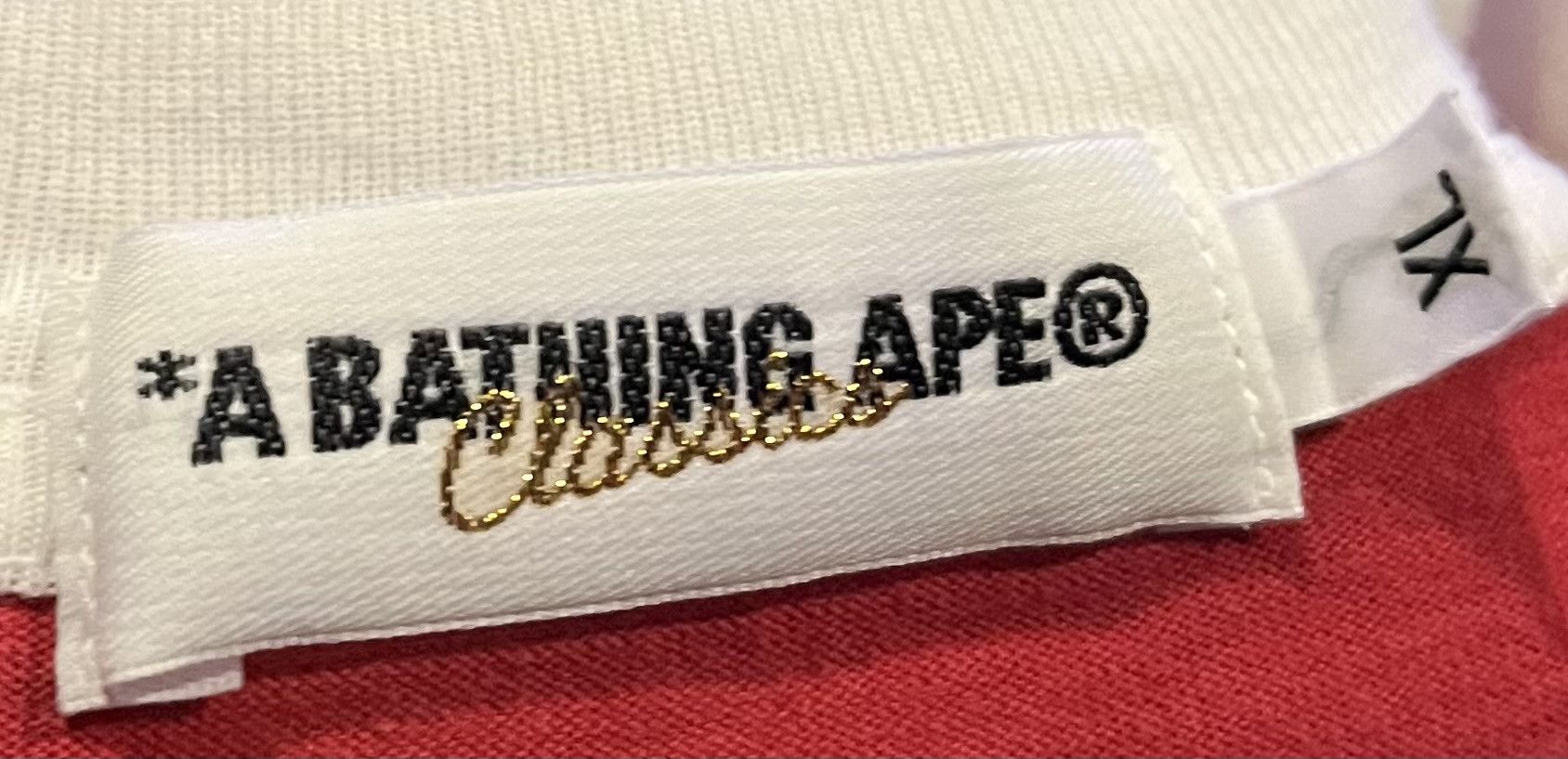 Bape Bape logo tee shirt Size US XXL / EU 58 / 5 - 3 Thumbnail