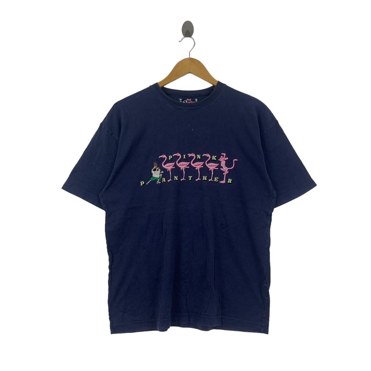 Vintage Vintage 1998 PINK PANTHER MOVIE Cartoon Tee Shirt Top Film Size XL / US 12-14 / IT 48-50 - 1 Thumbnail