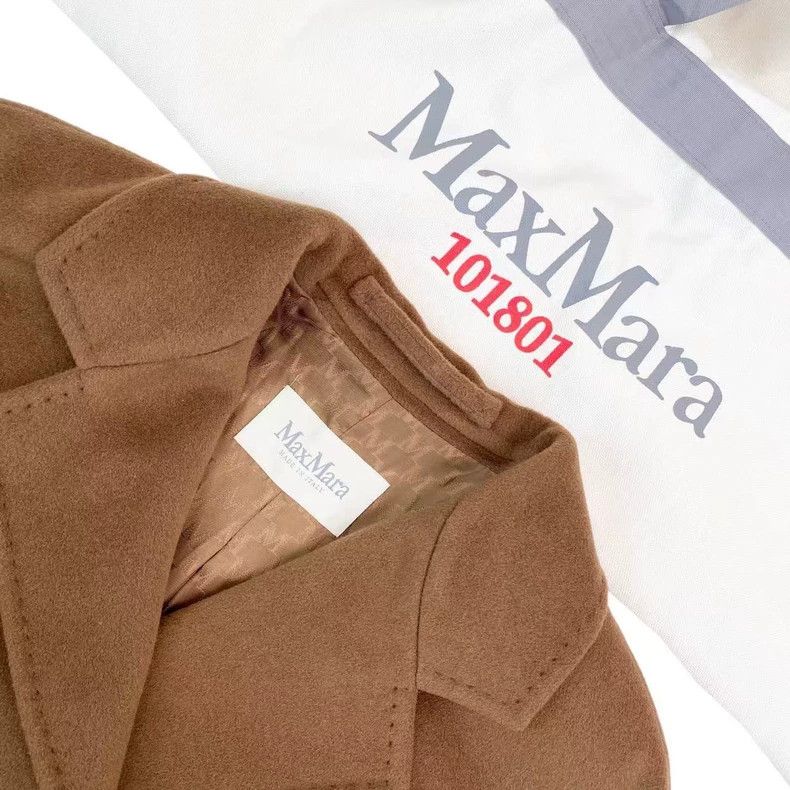 Max Mara Max Mara 101801 Series Camel Coat Size M / US 6-8 / IT 42-44 - 2 Thumbnail