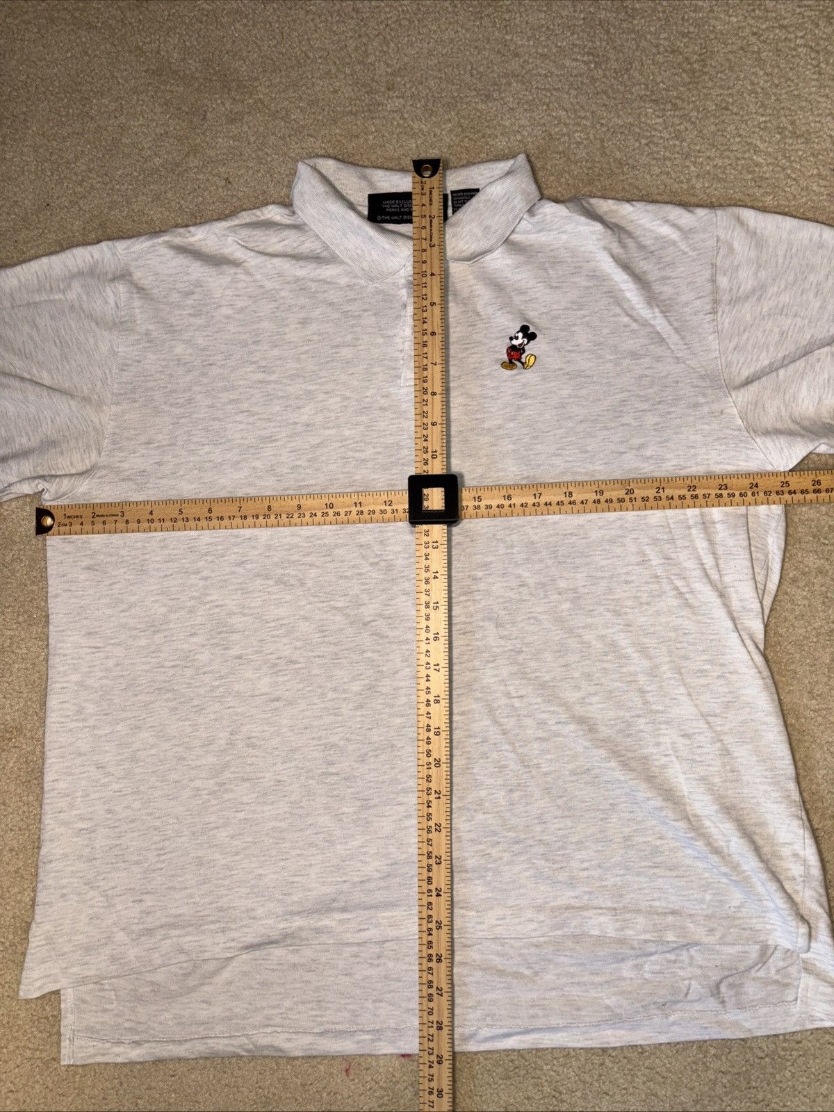 Gildan Vintage DISNEY ORIGINALS Mickey Mouse Polo Shirt Size XL Size US L / EU 52-54 / 3 - 3 Thumbnail