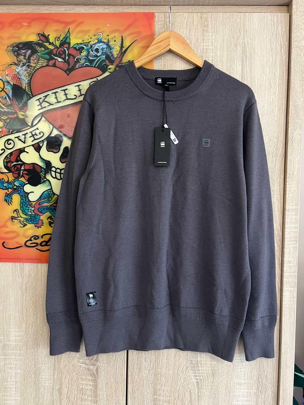 G-Star G-Star RAW Merino Wool Sweater 🔥💥 Size US L / EU 52-54 / 3 - 1 Thumbnail