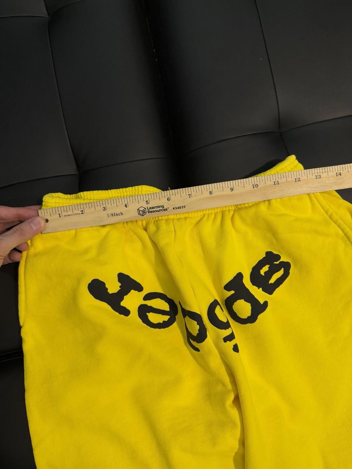 Sp5der Size M - Sp5der Worldwide Yellow Sweatpants Spider Size US 32 / EU 48 - 8 Thumbnail