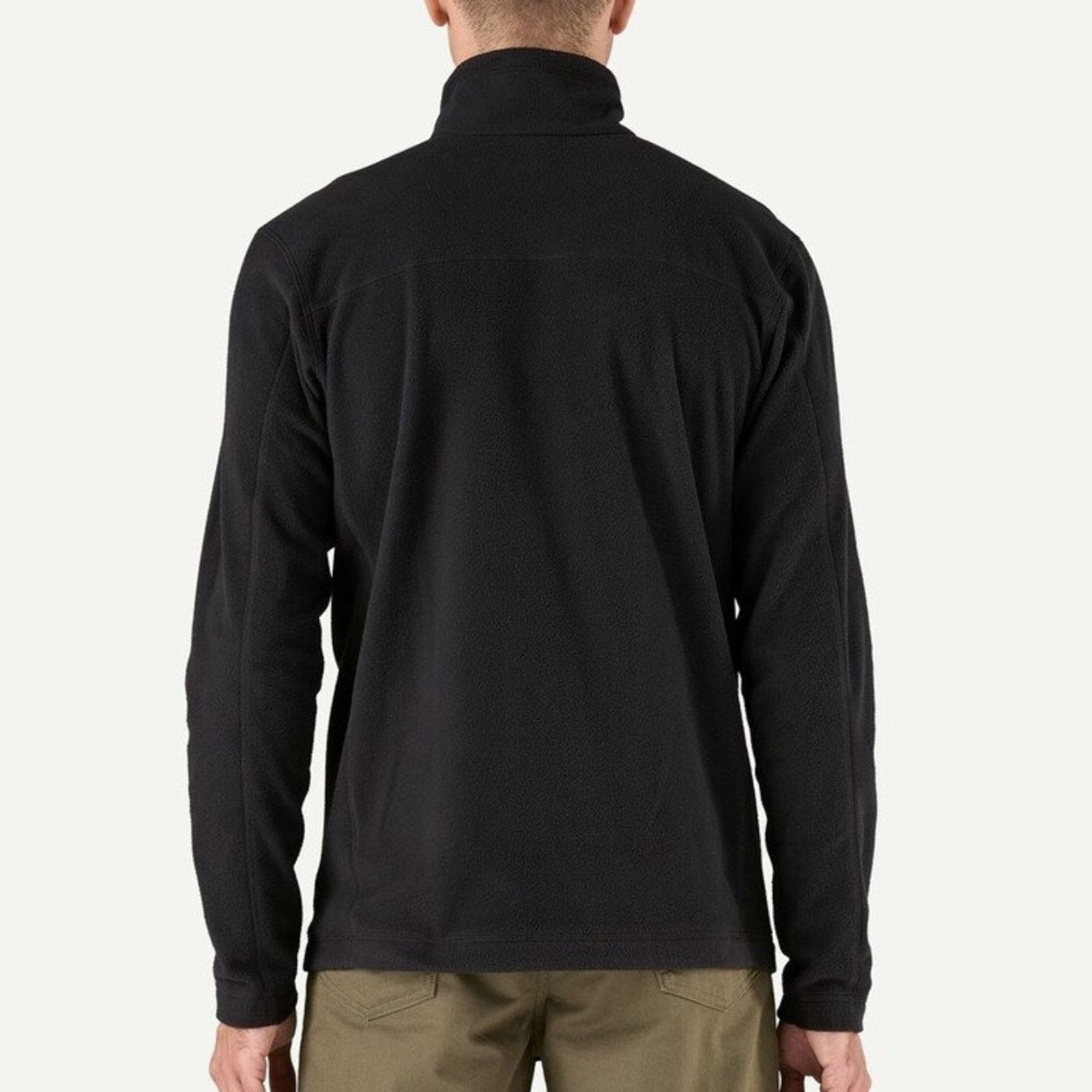 Patagonia Men's $70 Patagonia Micro D® Fleece Pullover Black Large GUC Size US L / EU 52-54 / 3 - 15 Thumbnail