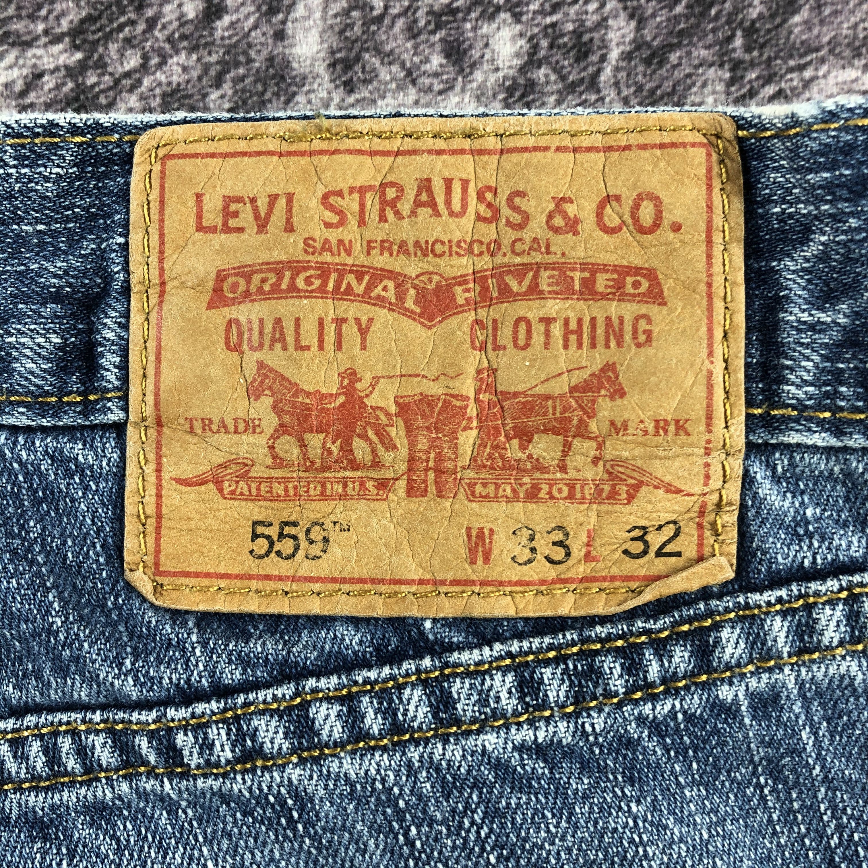 Levi's × Vintage Vintage Blue Wash Levis 559 Jeans-JM3158 Size US 34 / EU 50 - 6 Thumbnail