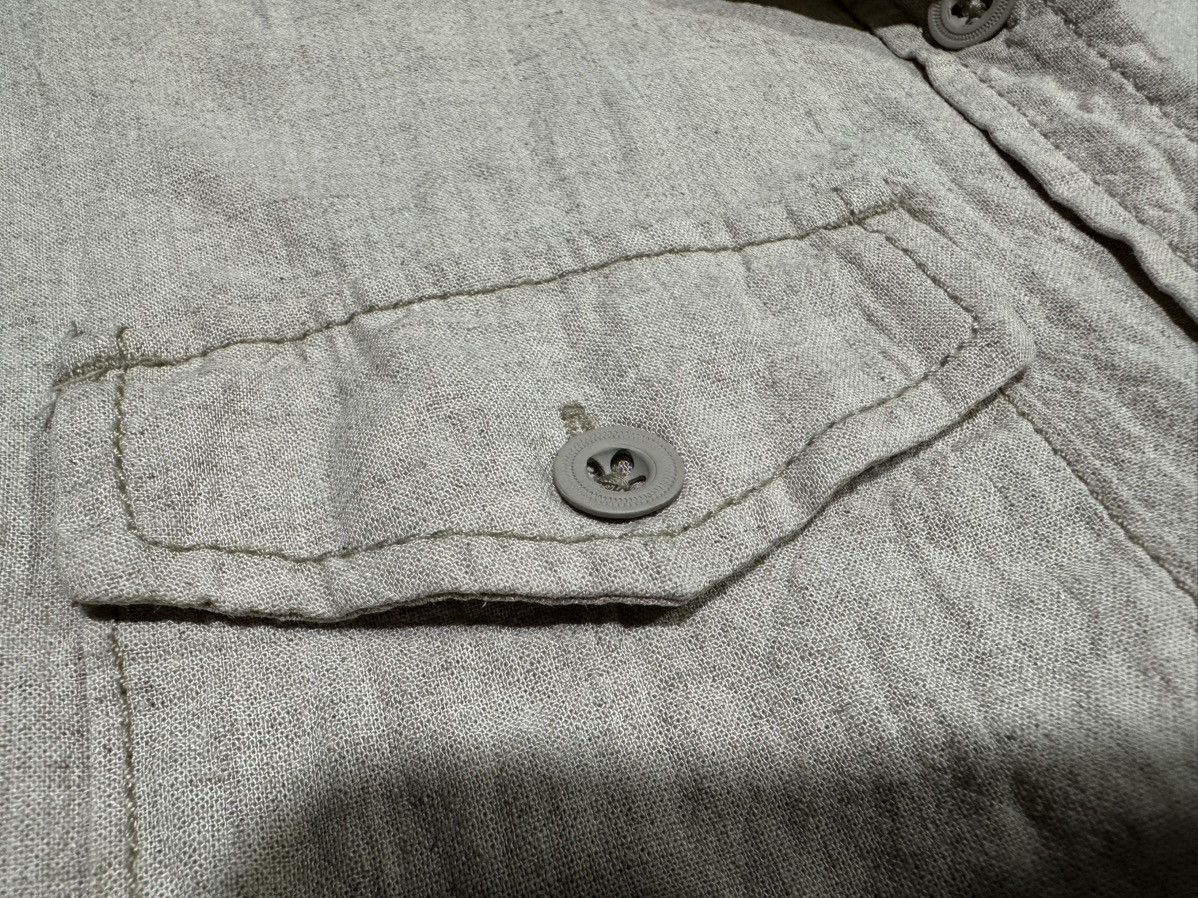 Japanese Brand 🔥Y2K Archived G.O.A Military Cargo Linen Sleeveless Shirt Size US M / EU 48-50 / 2 - 4 Thumbnail