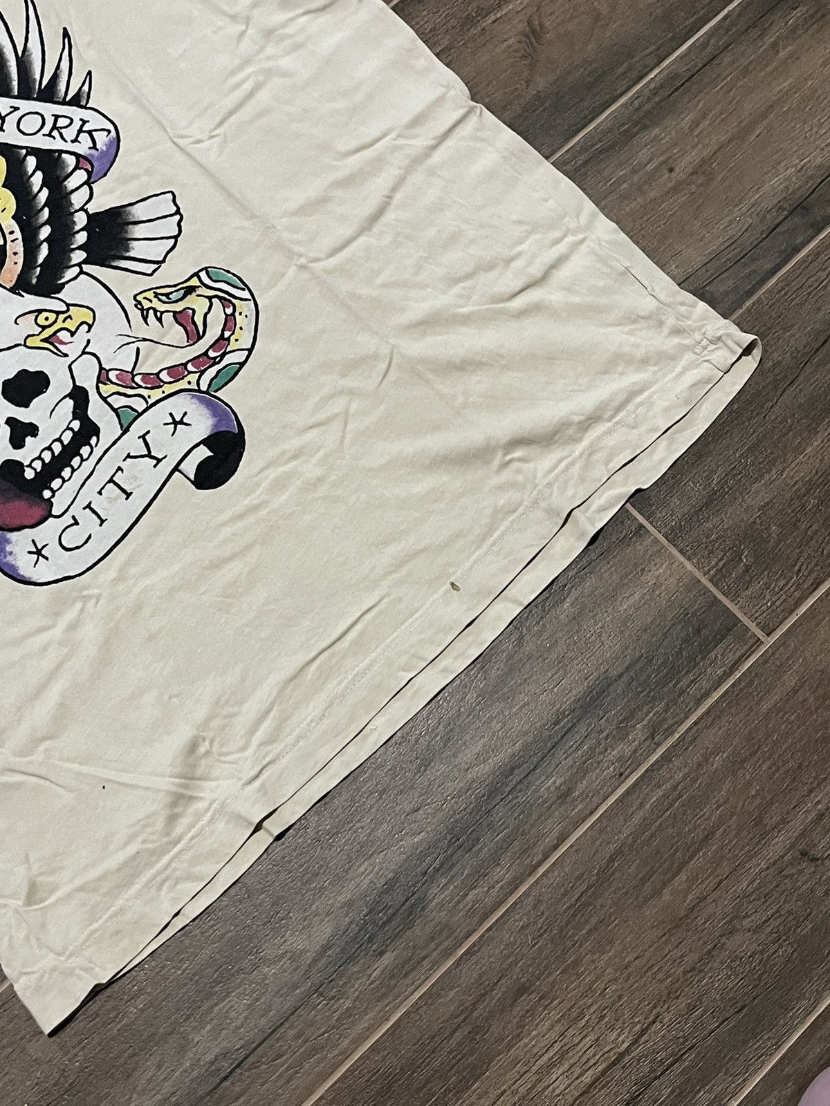 Christian Audigier × Ed Hardy Ed Hardy Tigers Audigier Y2K tshirt skull vintage affliciton Size US XL / EU 56 / 4 - 2 Thumbnail
