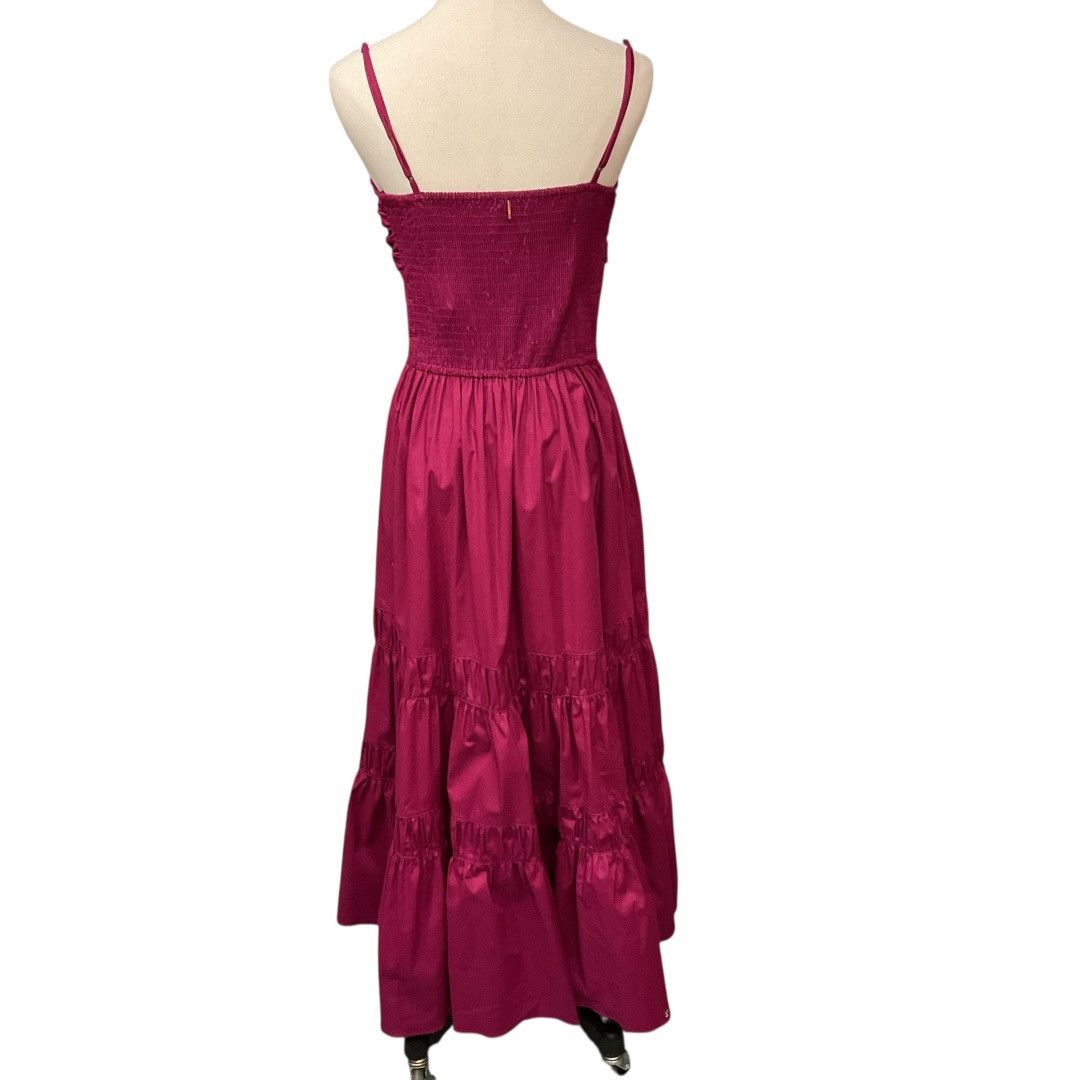 MISA Los Angeles Misa Los Angles Rula Orchid Cotton Poplin Midi Dress M NWT Size M / US 6-8 / IT 42-44 - 5 Thumbnail