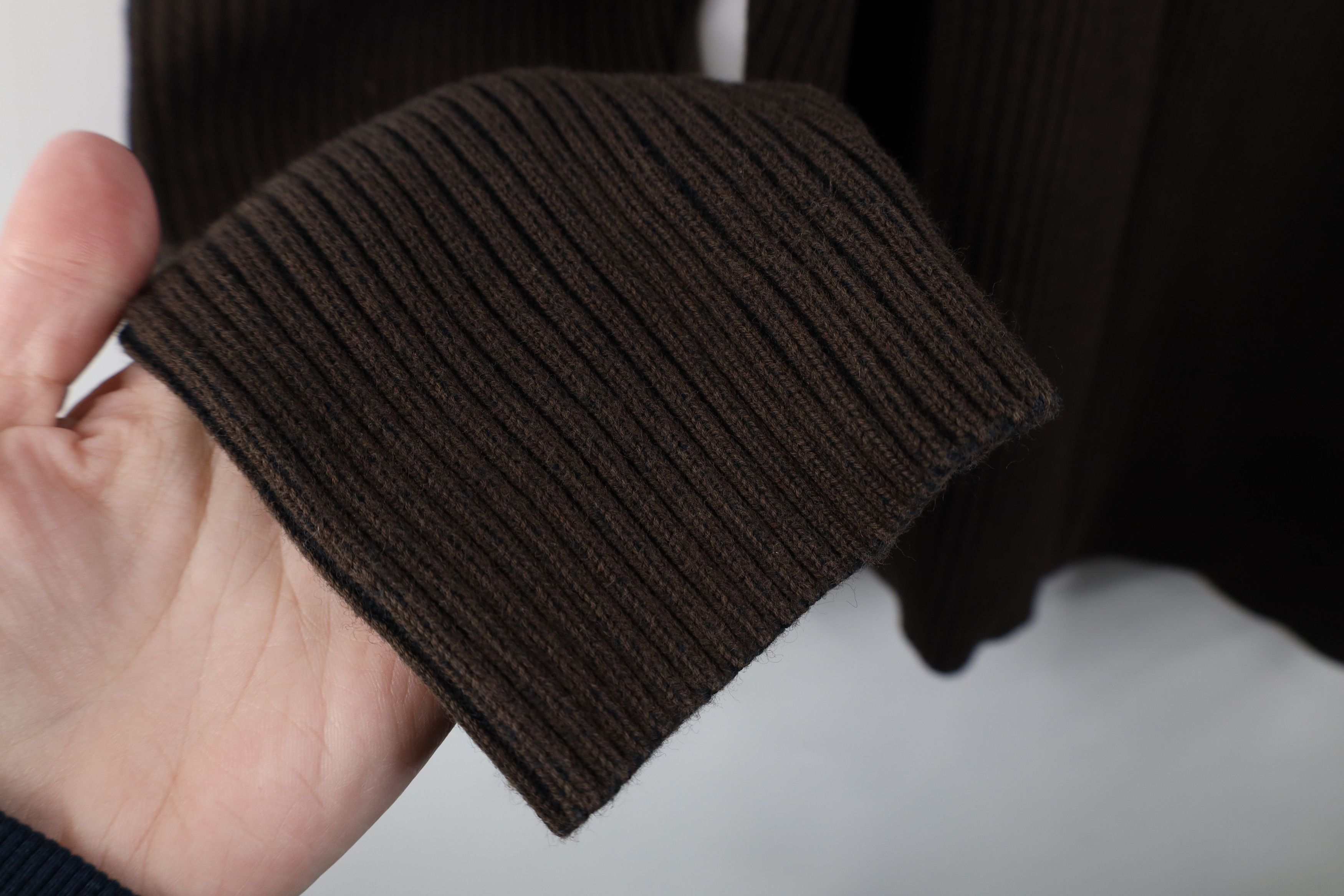 Tommy Bahama Vintage 90s Y2K Tommy Bahama Ribbed Knit Sweater Brown Size US XL / EU 56 / 4 - 7 Thumbnail