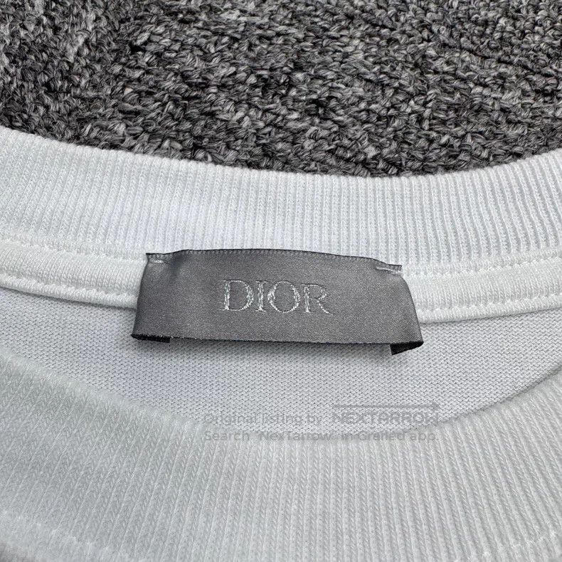 Dior Dior TS co-branded splash paint embroidery letter short sl Size US S / EU 44-46 / 1 - 2 Thumbnail