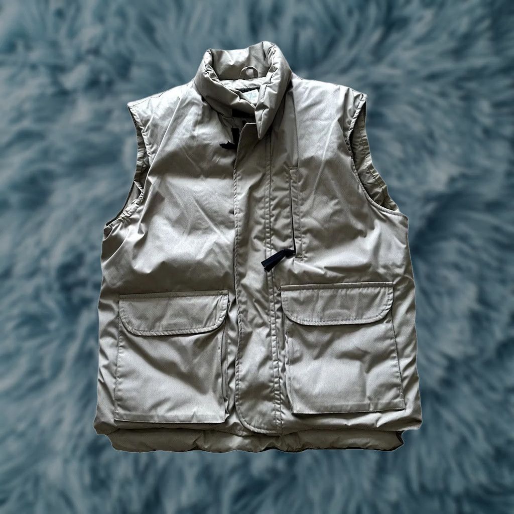 Eddie Bauer VINTAGE Eddie Bauer Puffer Vest Mens Large Khaki Goose Down Expedition Outfitter Size US L / EU 52-54 / 3 - 1 Thumbnail