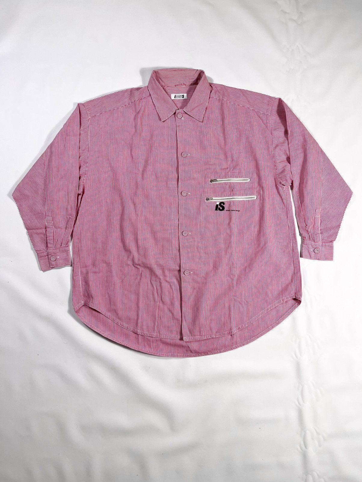 Issey Miyake VINTAGE ISSEY MIYAKE X TSUMORI CHISATO STRIPE SHIRT Size US XL / EU 56 / 4 - 1 Thumbnail