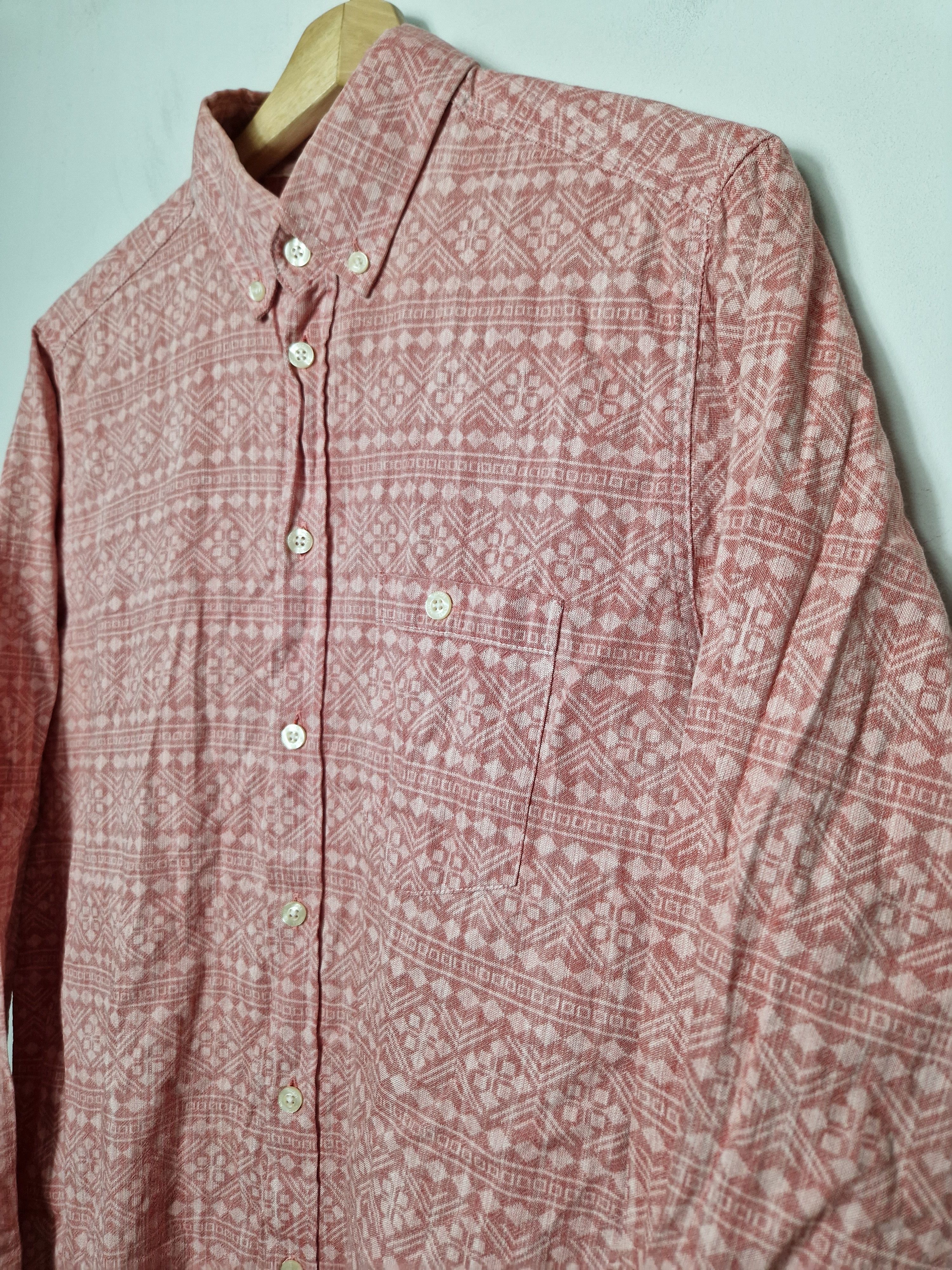 Norse Projects Norse Project aztec shirt Size US M / EU 48-50 / 2 - 3 Thumbnail