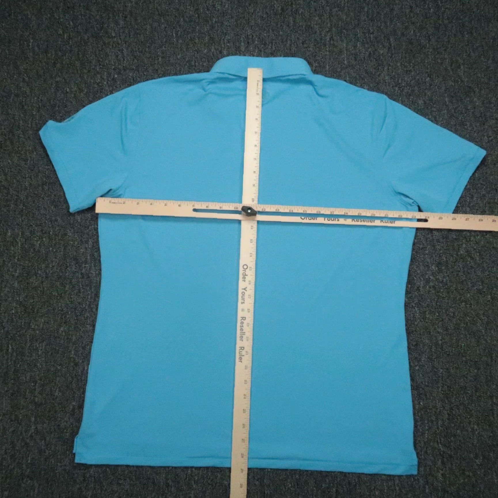 G/FORE G/Fore Shirt Mens Large Blue Performance Polo Short Sleeve Lightweight Golf Shirt Size US L / EU 52-54 / 3 - 7 Thumbnail