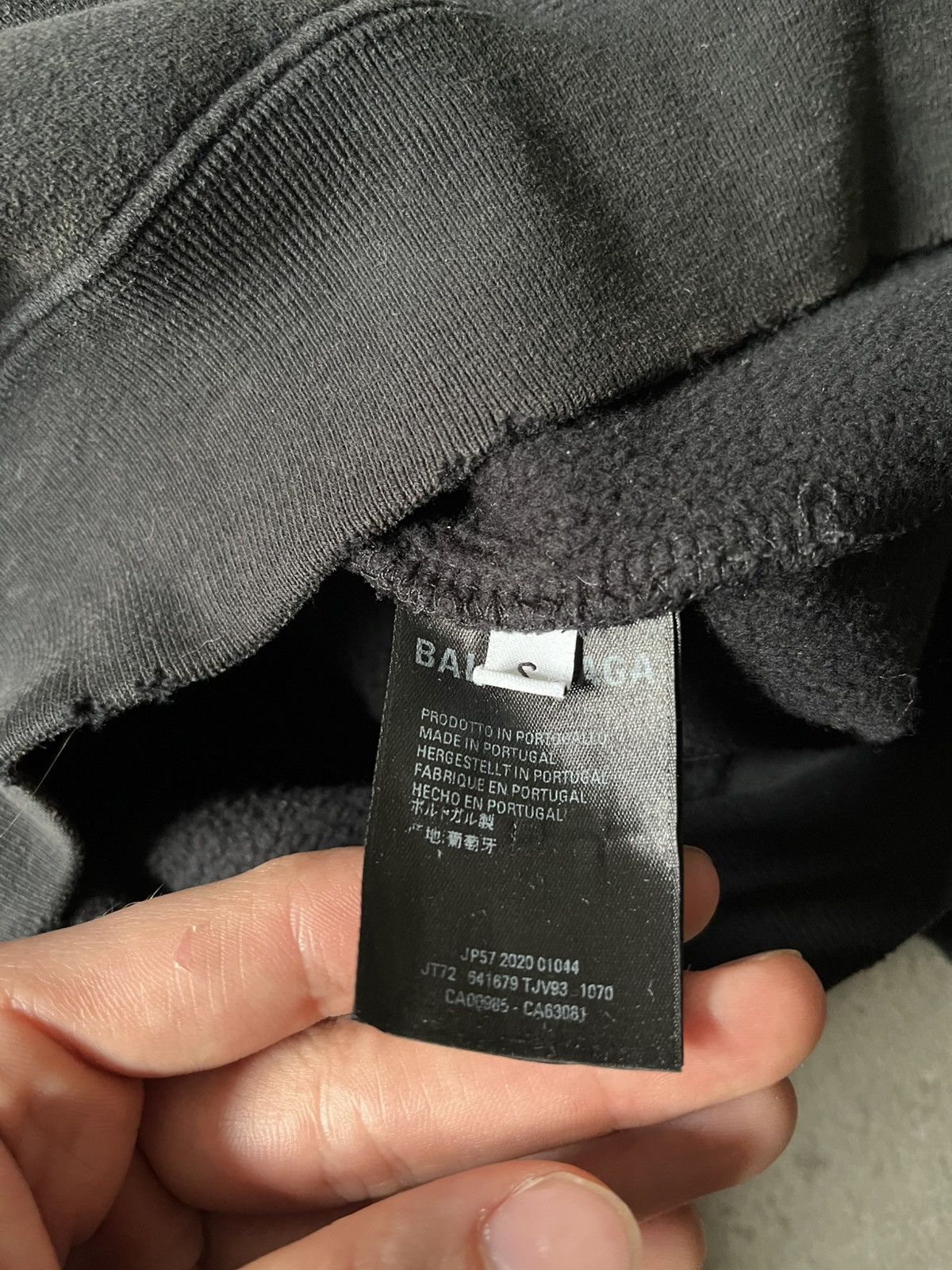 Balenciaga Balenciaga one like black hoodie FW20 rare Size US S / EU 44-46 / 1 - 13 Thumbnail