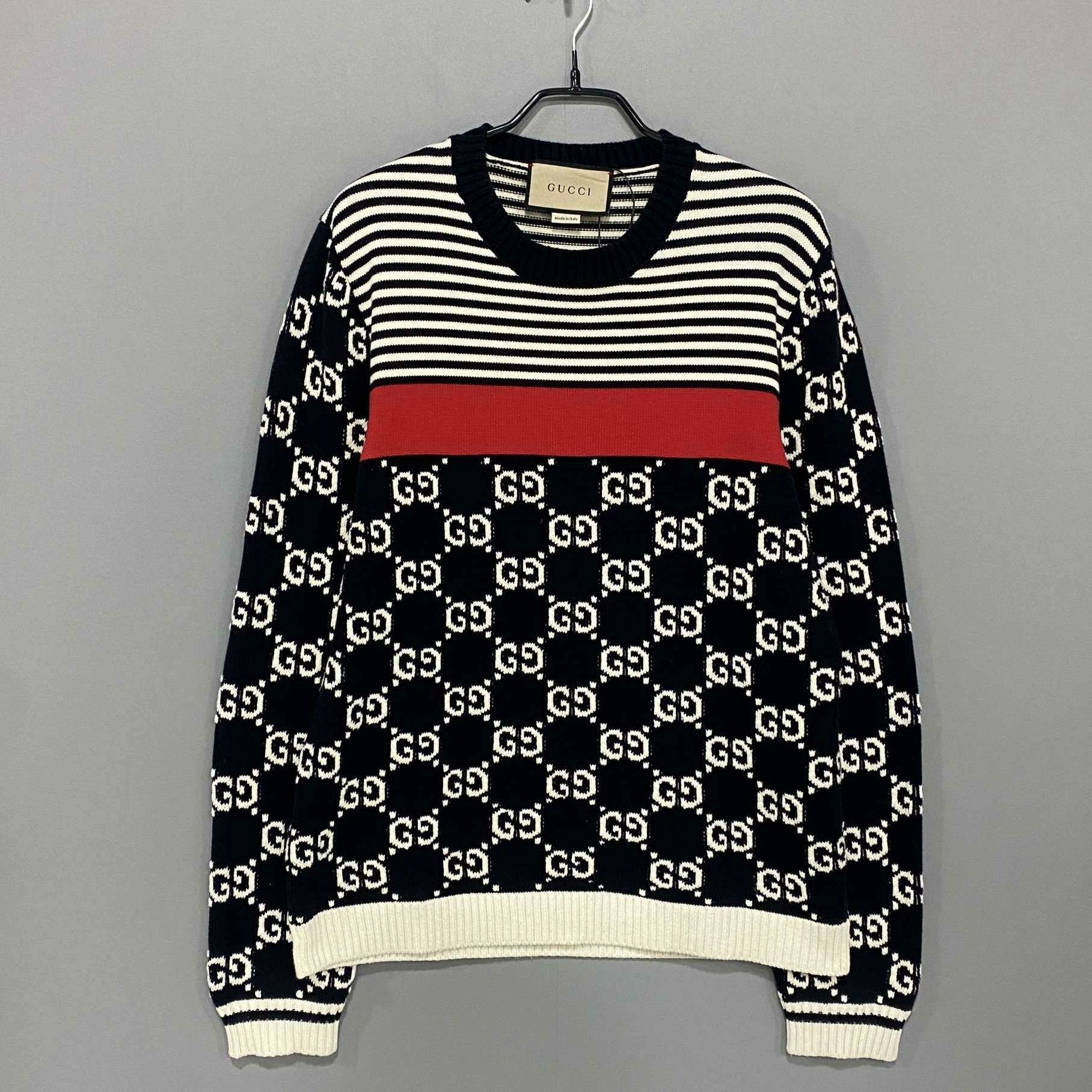 Gucci Gucci Knit Black Sweater M Men Size US M / EU 48-50 / 2 - 1 Thumbnail