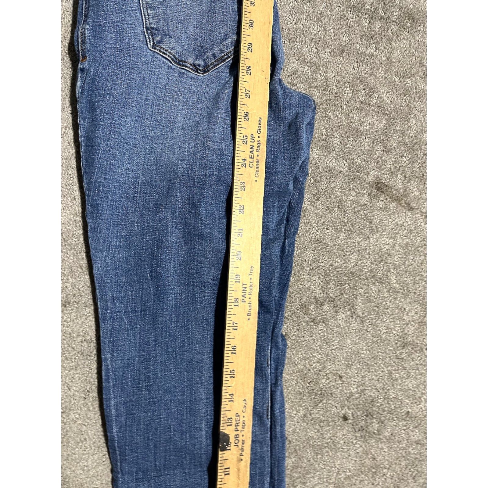 Old Navy Old Navy Womens Rockstar Super Skinny Jeans Womens Size 10 Regular Blue Size 32" / US 10 / IT 46 - 6 Thumbnail