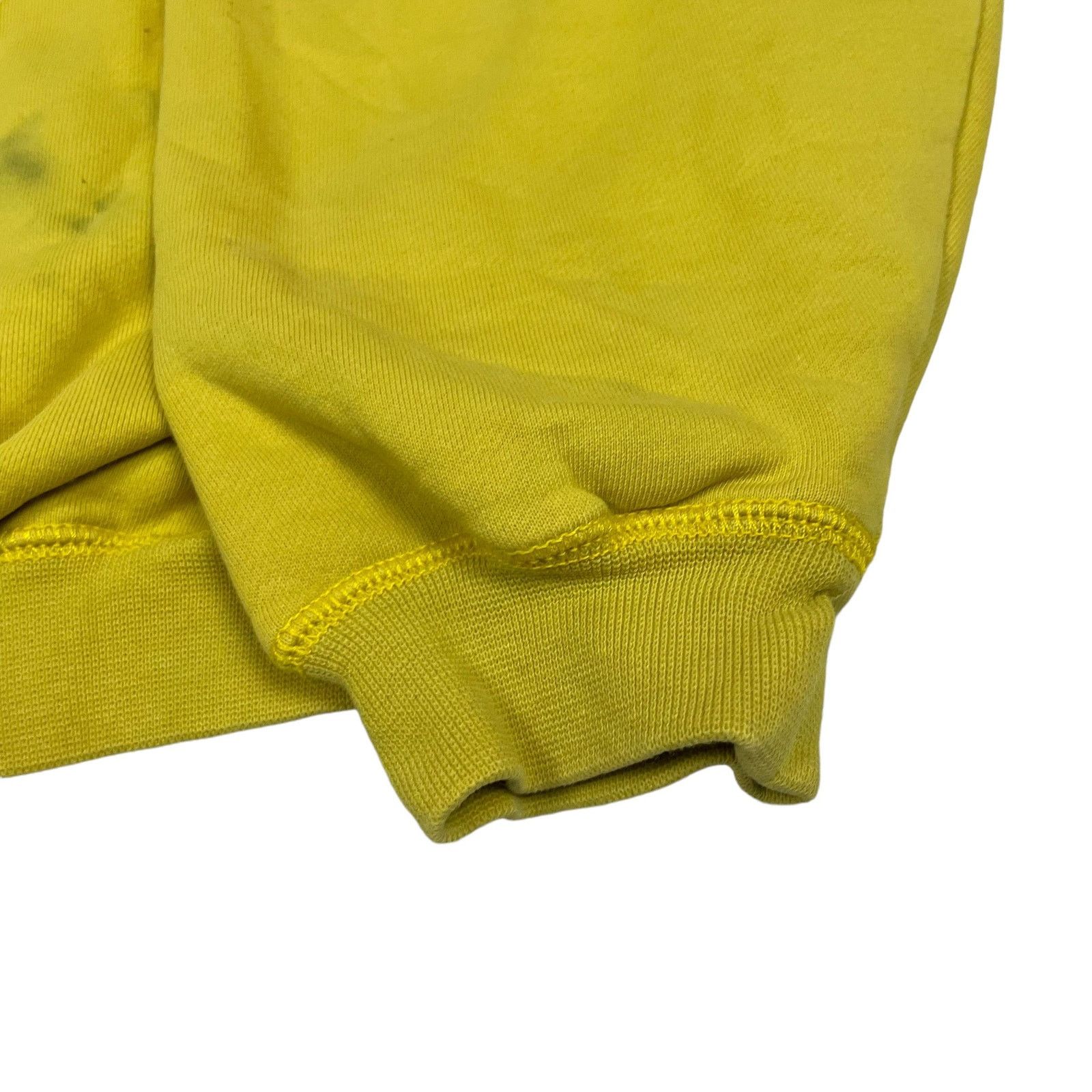 Adidas × Vintage Vintage Adidas Men's Yellow Embroidered Pullover Sweatshirt Size US M / EU 48-50 / 2 - 6 Thumbnail