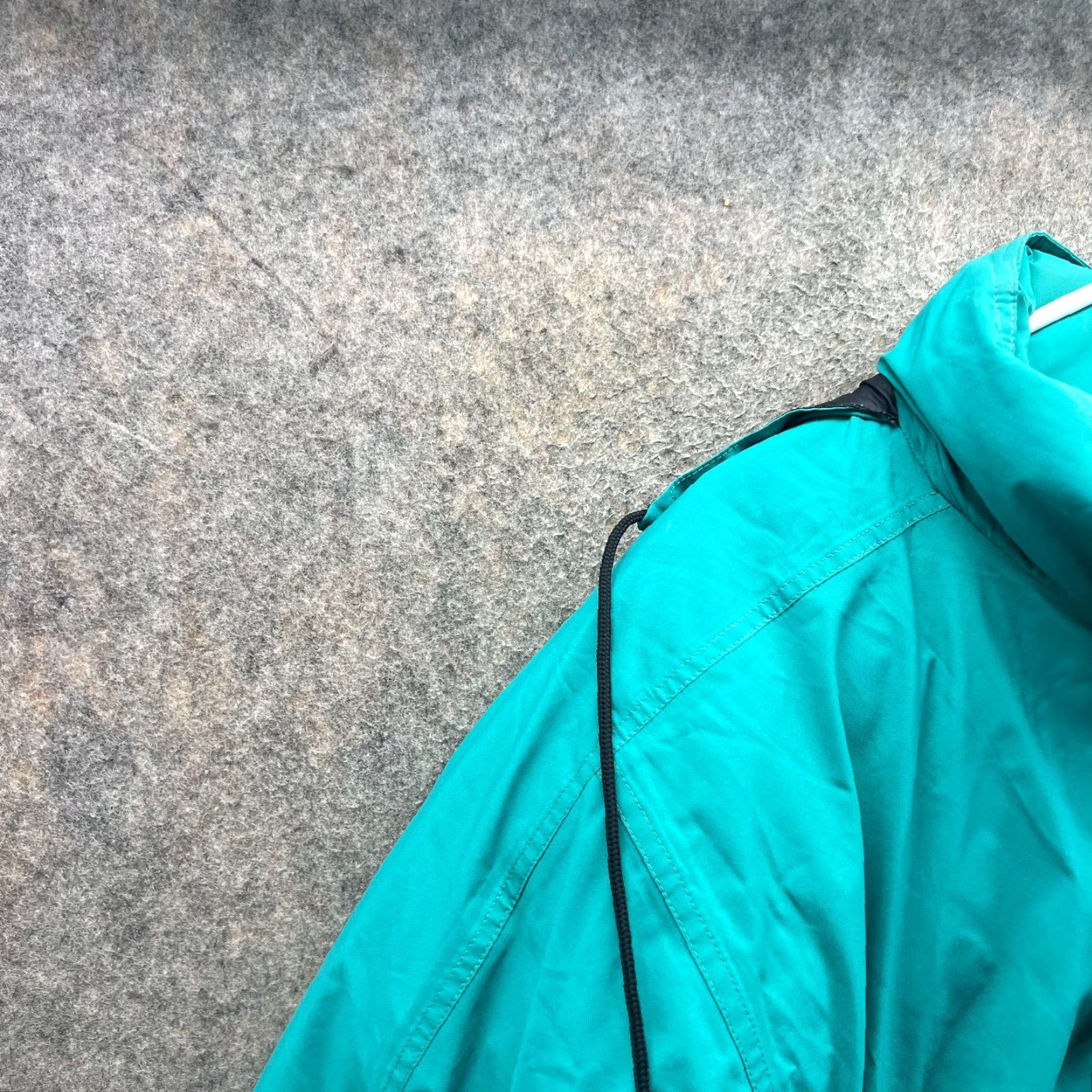 Eddie Bauer VINTAGE Eddie Bauer Jacket Mens Large Teal Blue Goose Down Puffer Hooded Nylon Size US L / EU 52-54 / 3 - 6 Thumbnail