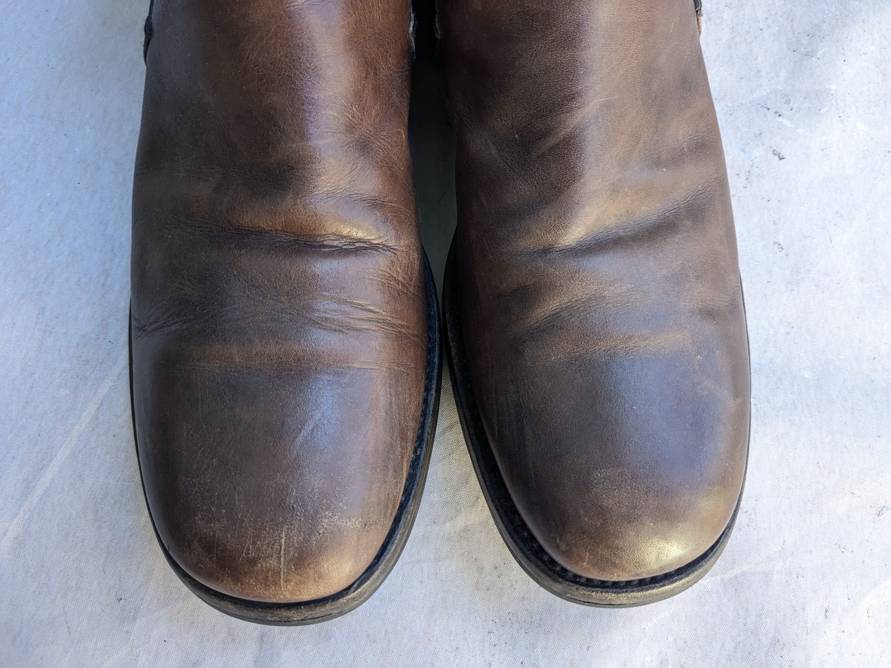 Prada × Vintage Prada Chelsea Boots Brown Leather 11 Y2K Size US 11 / EU 44 - 3 Thumbnail