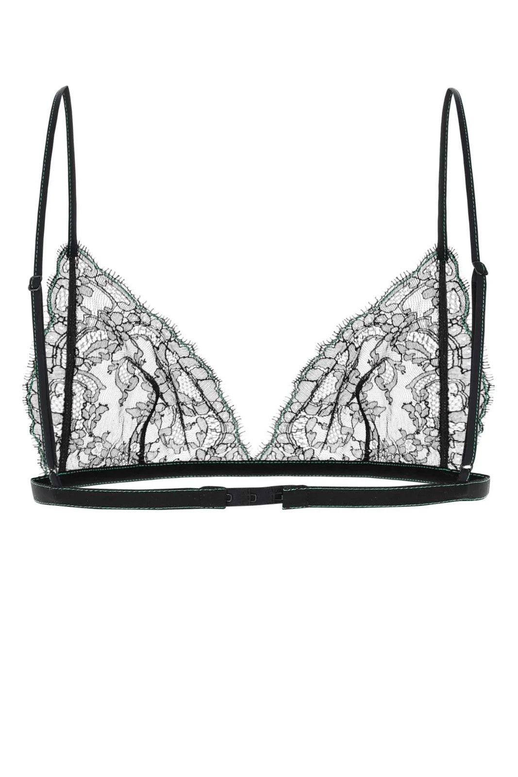 Bottega Veneta o1w1db10824 Size: XS / Floral Lace Bra in Black Size ONE SIZE - 2 Thumbnail