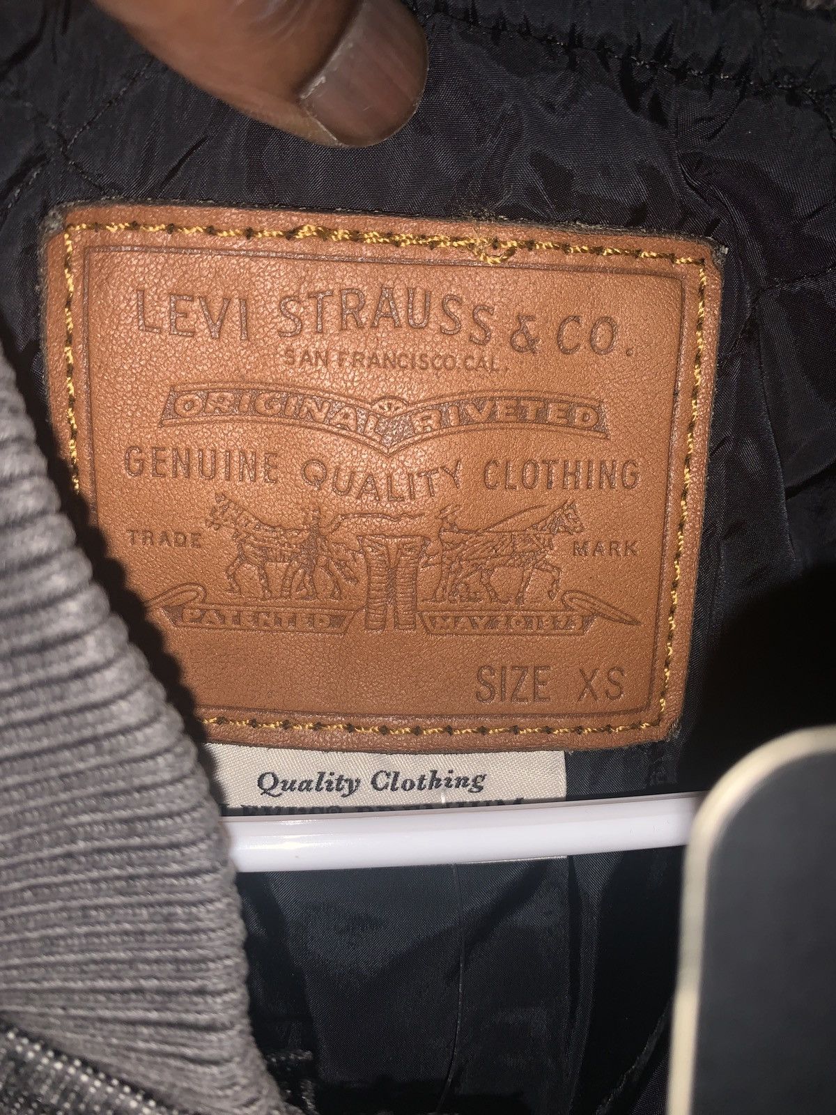 Levi's LEVIS CHESNUT VARSITY JACKET Size US XS / EU 42 / 0 - 3 Thumbnail