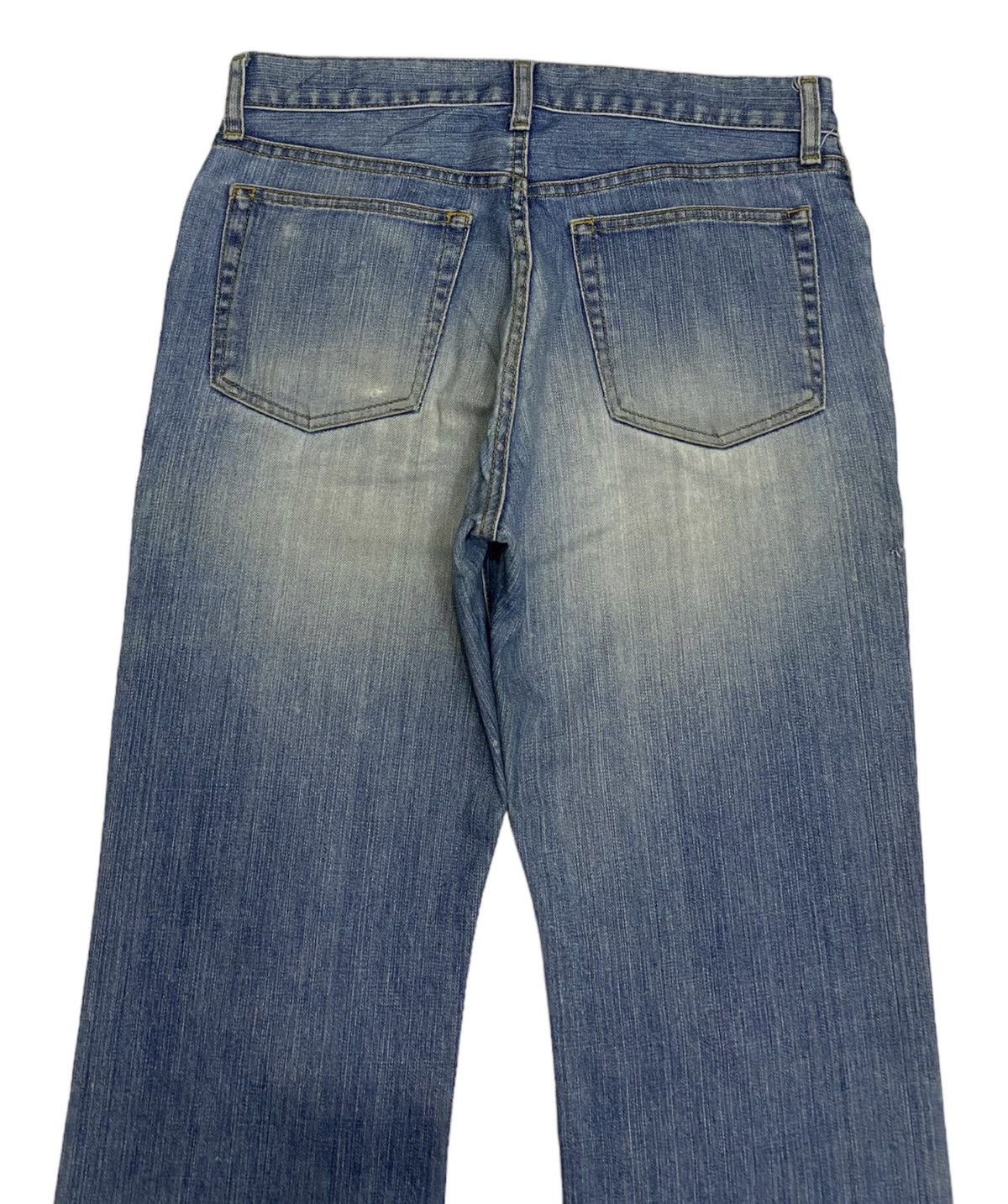 Japanese Brand RUSTY BAGGY UNIQLO DISTRESSED DENIM UNDERCOVER STYLE DESIGN Size US 32 / EU 48 - 4 Thumbnail