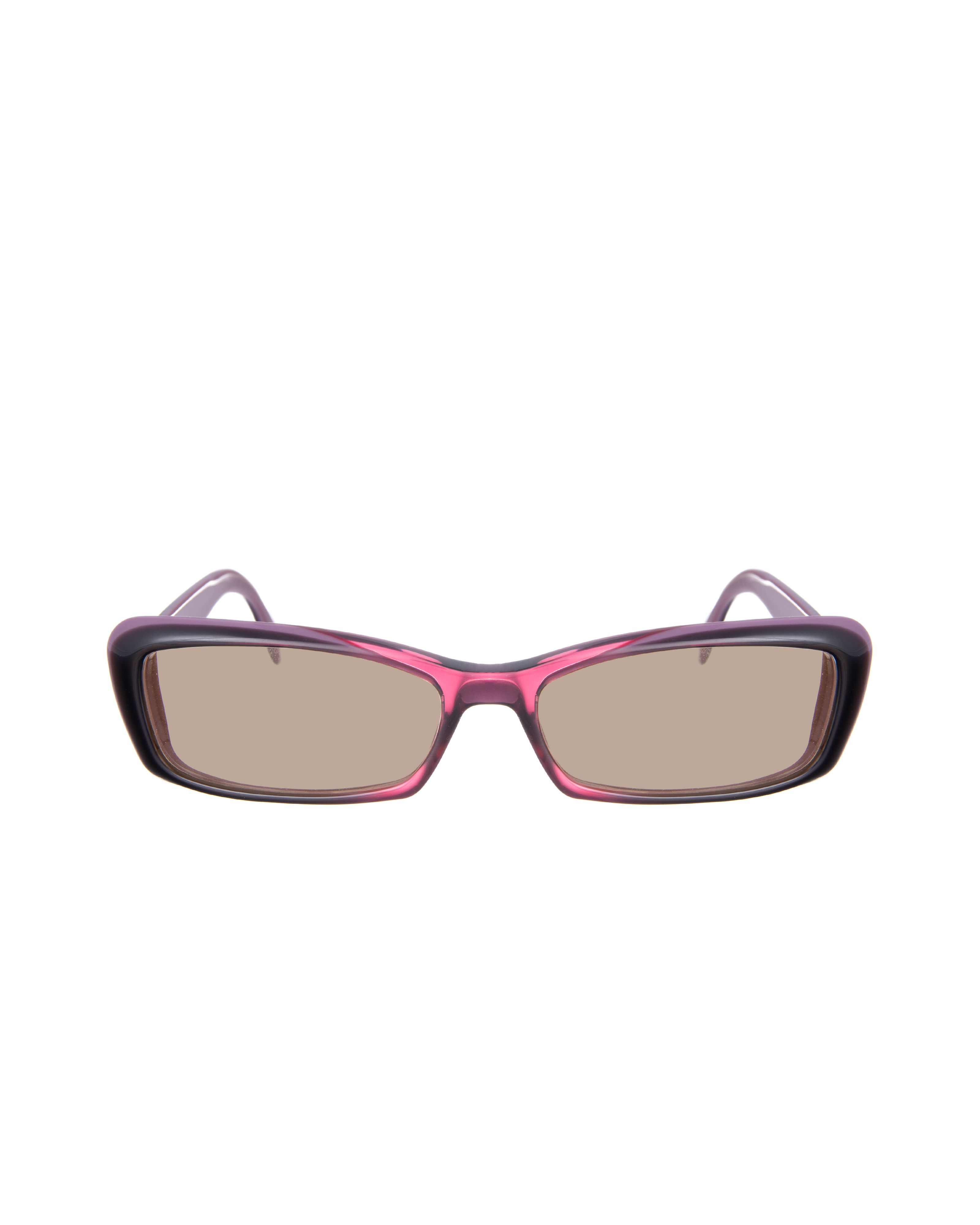 Gucci Gucci 00s Violet Burgundy Cat Eye Sunglasses With Heart Size ONE SIZE - 2 Thumbnail