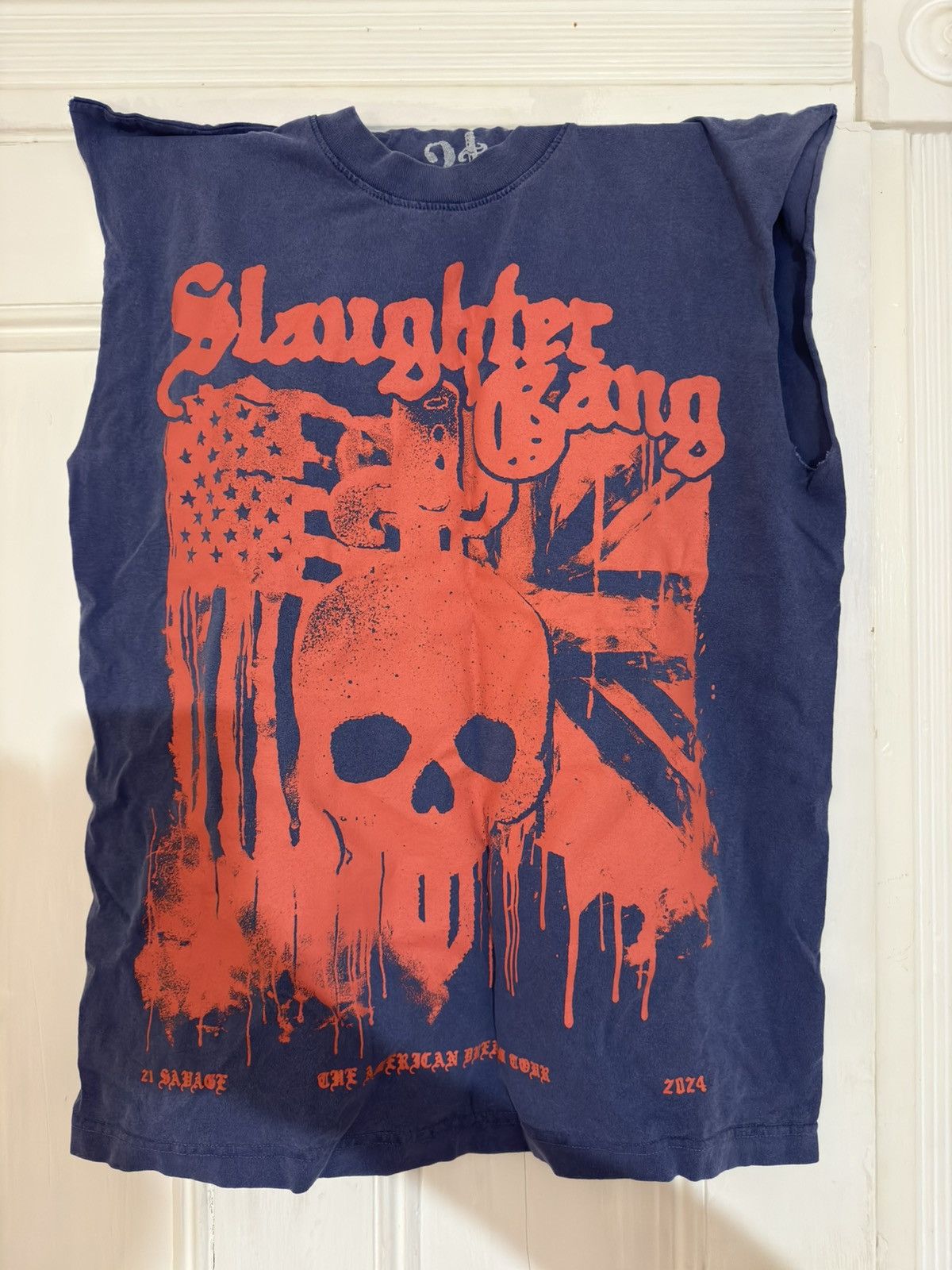 21 Savage 21 Savage American Dream Tour Cutoff Tank Size US M / EU 48-50 / 2 - 2 Thumbnail