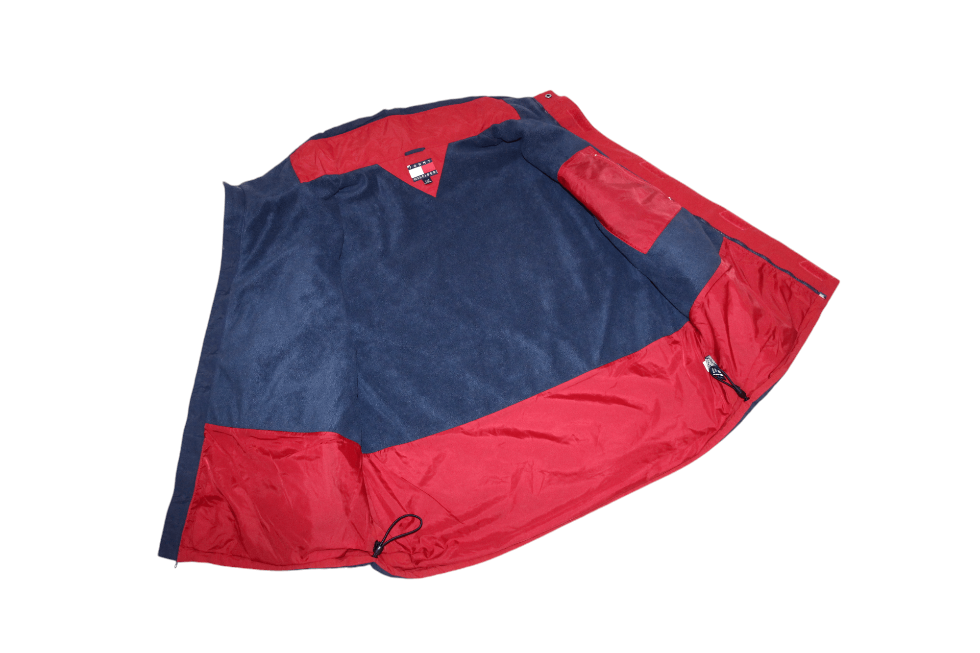 Tommy Hilfiger VTG🔥90's Tommy Hilfiger Fleece Lining Multipocket Jacket Size US XL / EU 56 / 4 - 7 Thumbnail