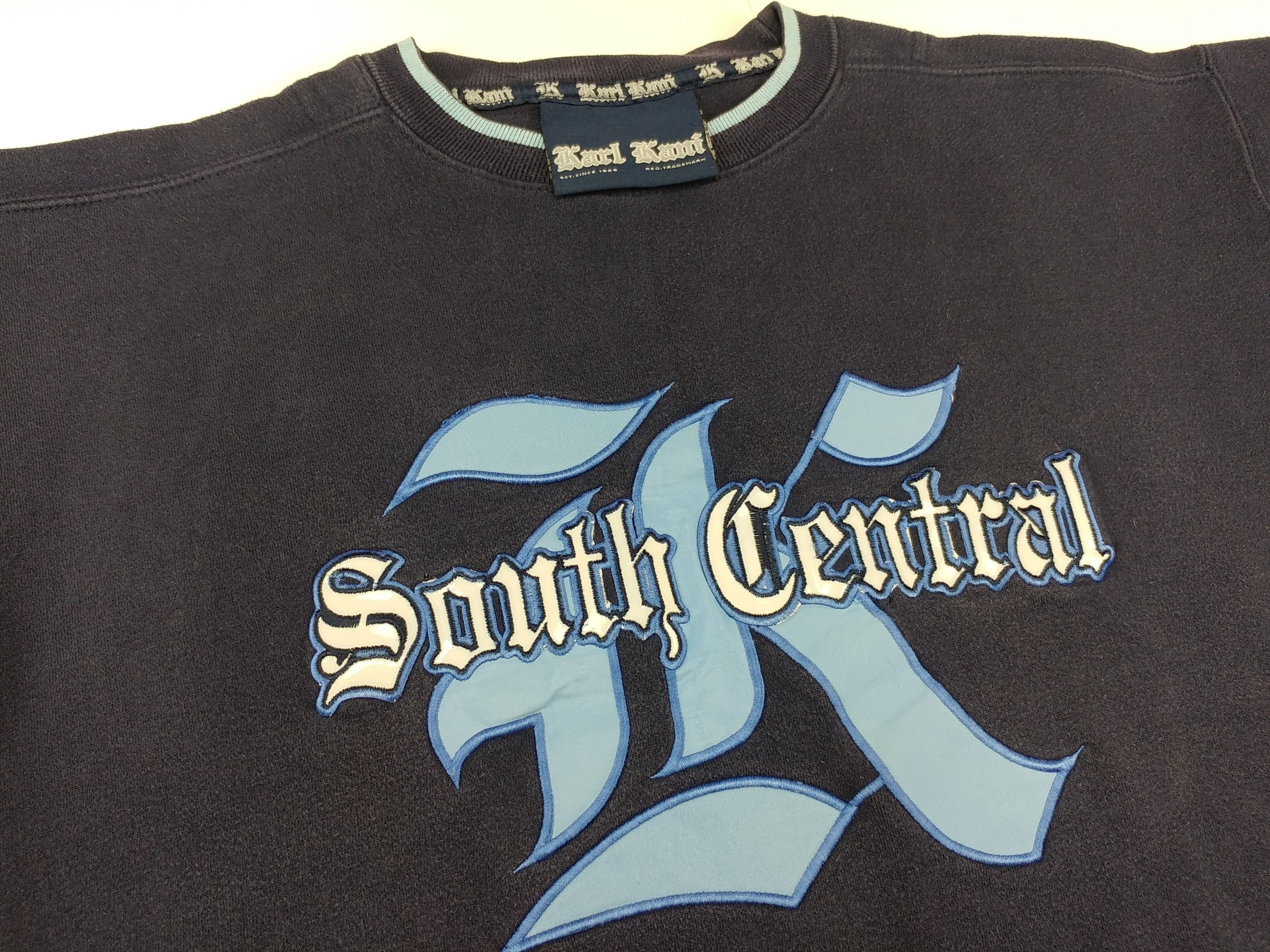 Karl Kani KARL KANI sweatshirt, South Central, vintage 90s hip hop, L Size US L / EU 52-54 / 3 - 10 Thumbnail
