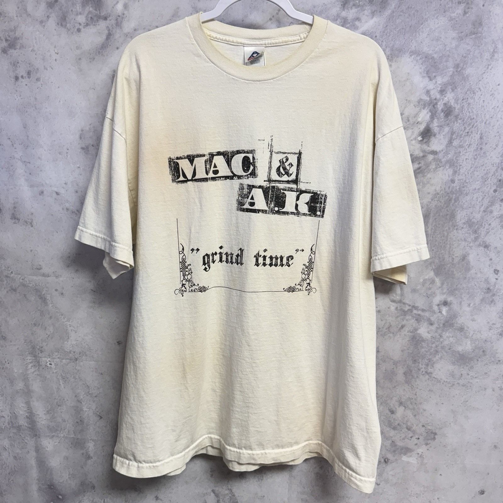 Rap Tees Vintage Mac & AK Rap Tee Shirt Mens 2XL White Bigface West Y Size US XXL / EU 58 / 5 - 1 Thumbnail