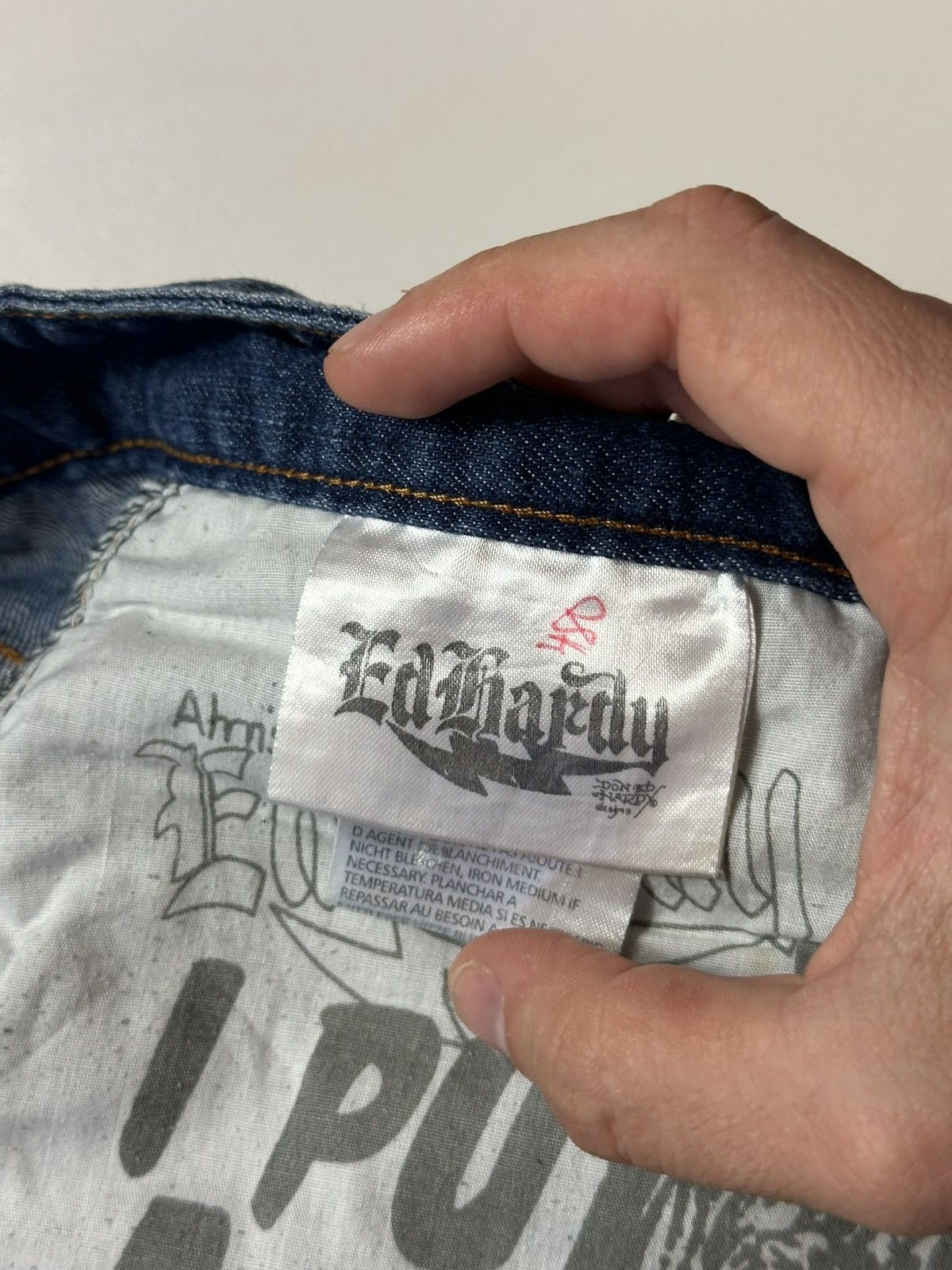 Ed Hardy Vintage Ed Hardy Jorts Size US 34 / EU 50 - 11 Thumbnail