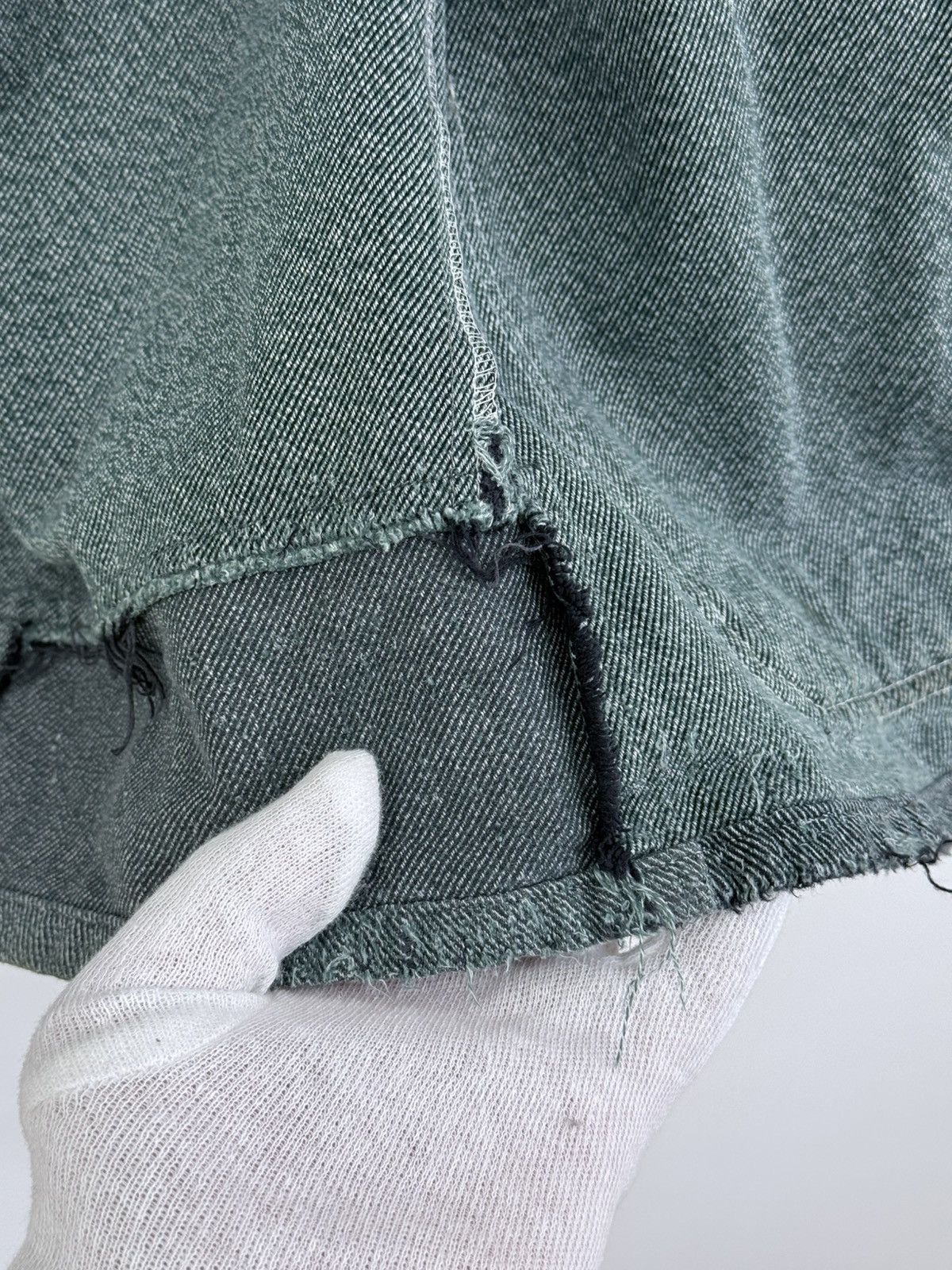 Le Laboureur Vintage 70s Swiss Distressed Chore Work Jacket Size US M / EU 48-50 / 2 - 10 Thumbnail