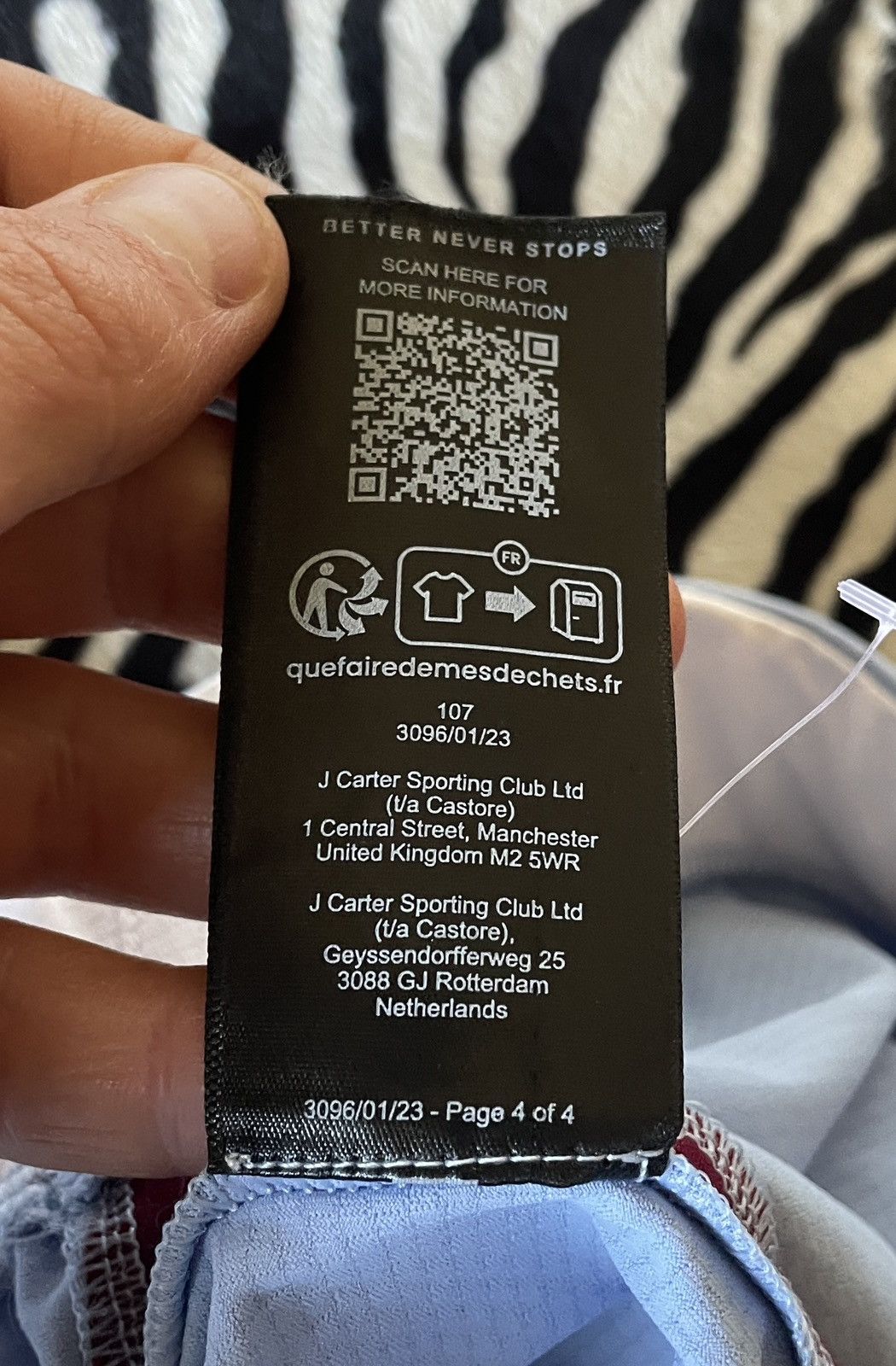 Castore NWT Aston Villa Castore 2023/24 Football Soccer Shorts Size US 34 / EU 50 - 12 Thumbnail