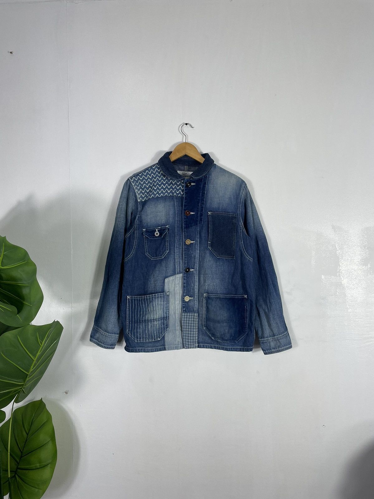 FDMTL × Japanese Brand FDMTL PATCHWORK COVERALL JACKET 2 YEAR WASH Size US M / EU 48-50 / 2 - 4 Thumbnail
