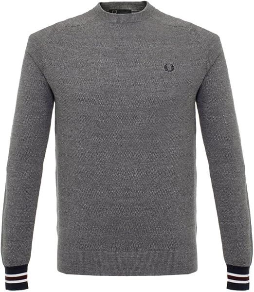 Fred Perry Fred Perry Men's Pullover Cotton Sweater M Size US M / EU 48-50 / 2 - 1 Thumbnail