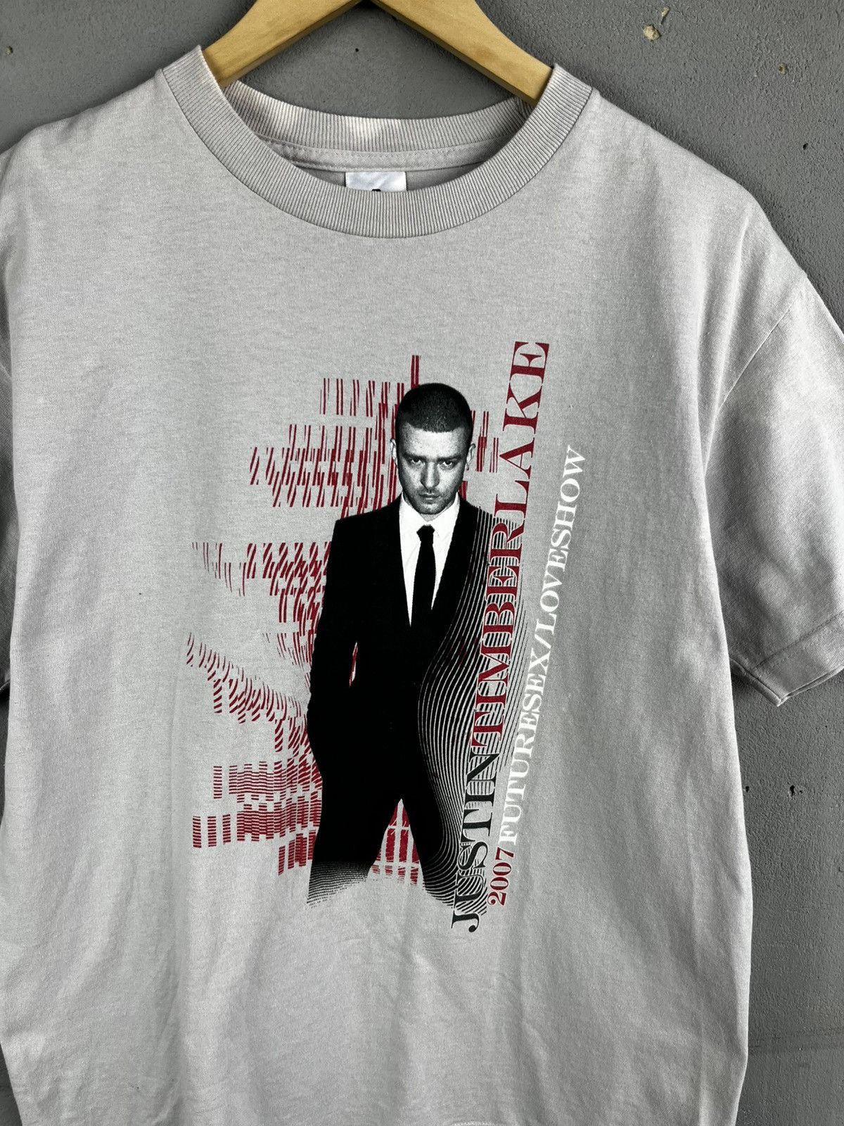 Vintage Justin Timberlake FutureSex/LoveShow Tour T Shirt New Sz M Size US M / EU 48-50 / 2 - 3 Thumbnail
