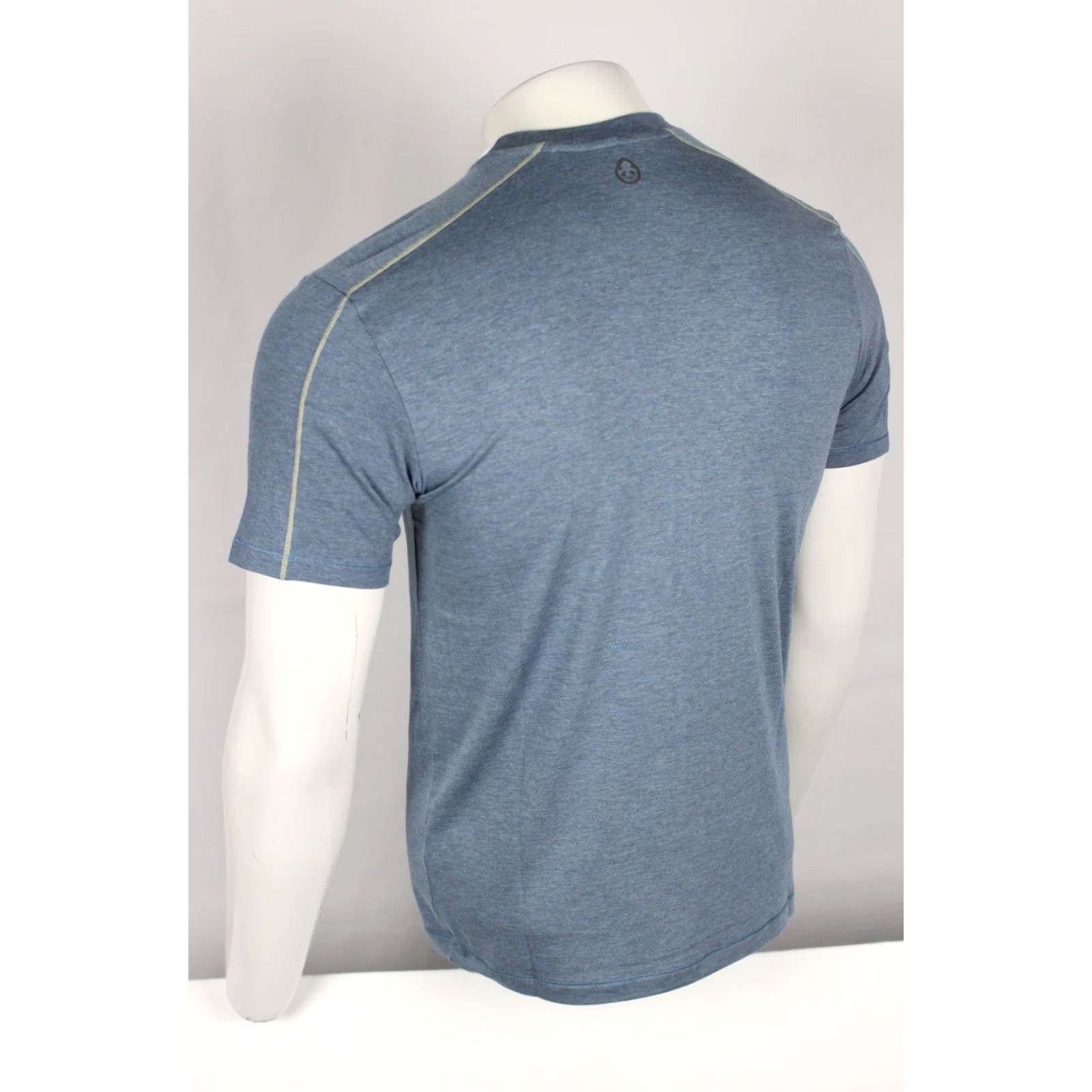 Vintage Tasc Men's Recess Tech Tee Short Sleeve T Shirt S Small Indigo Heather Bamboo Size US S / EU 44-46 / 1 - 2 Thumbnail