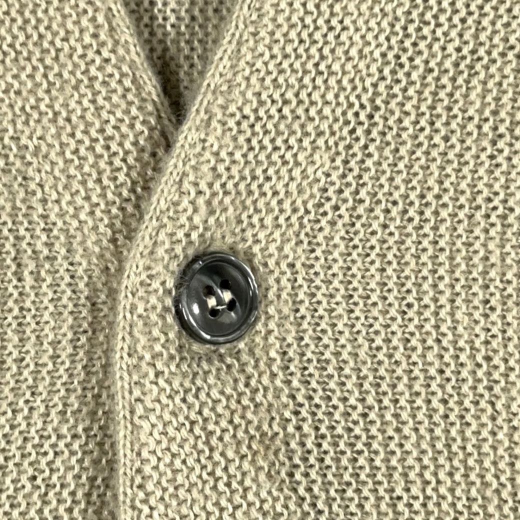 McGregor VINTAGE McGregor Sweater Cardigan Adult MEDIUM Brown Striped Orlon Knit USA 60s Mens Size US M / EU 48-50 / 2 - 4 Thumbnail