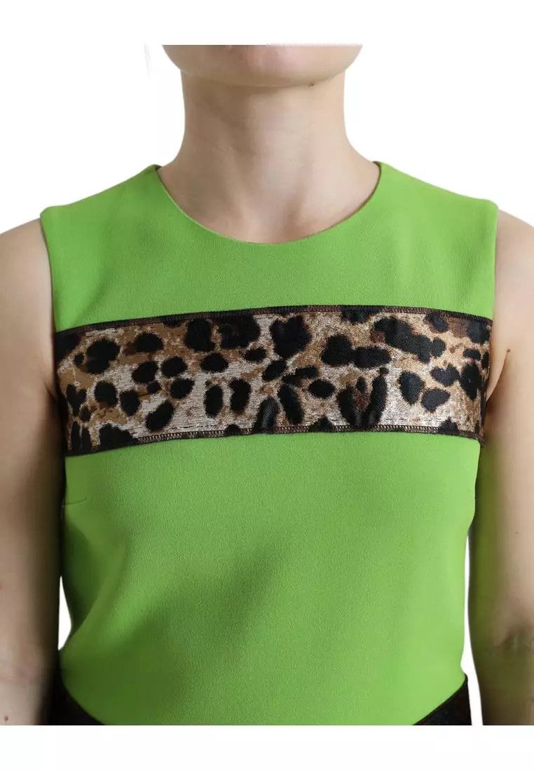 Dolce & Gabbana o1y0825 Mini Dress in Multicolor Size M / US 6-8 / IT 42-44 - 4 Thumbnail