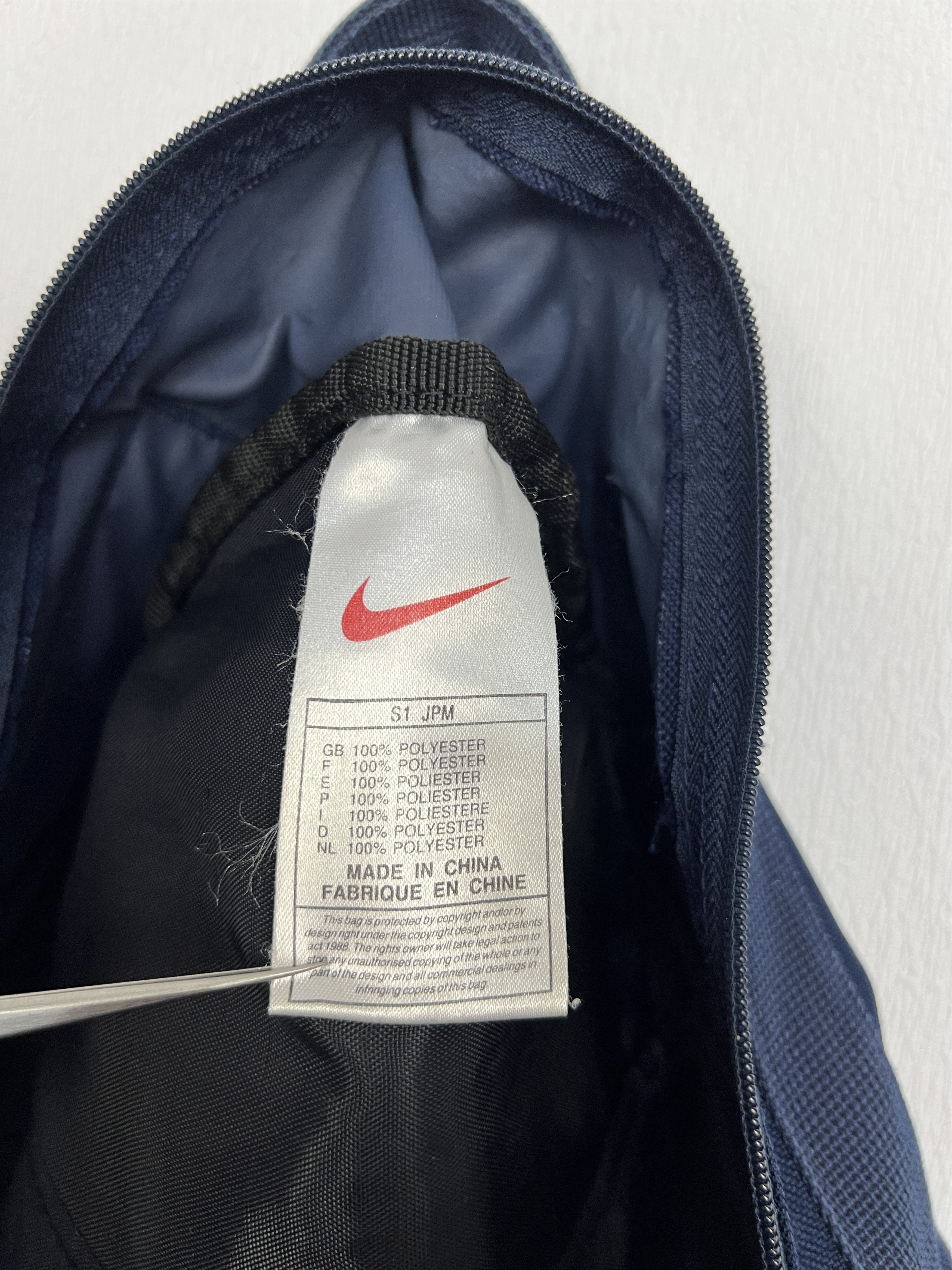 Nike Vintage 90's Basel 1893 FC Football Bag Rucksack Backpack Size ONE SIZE - 8 Thumbnail