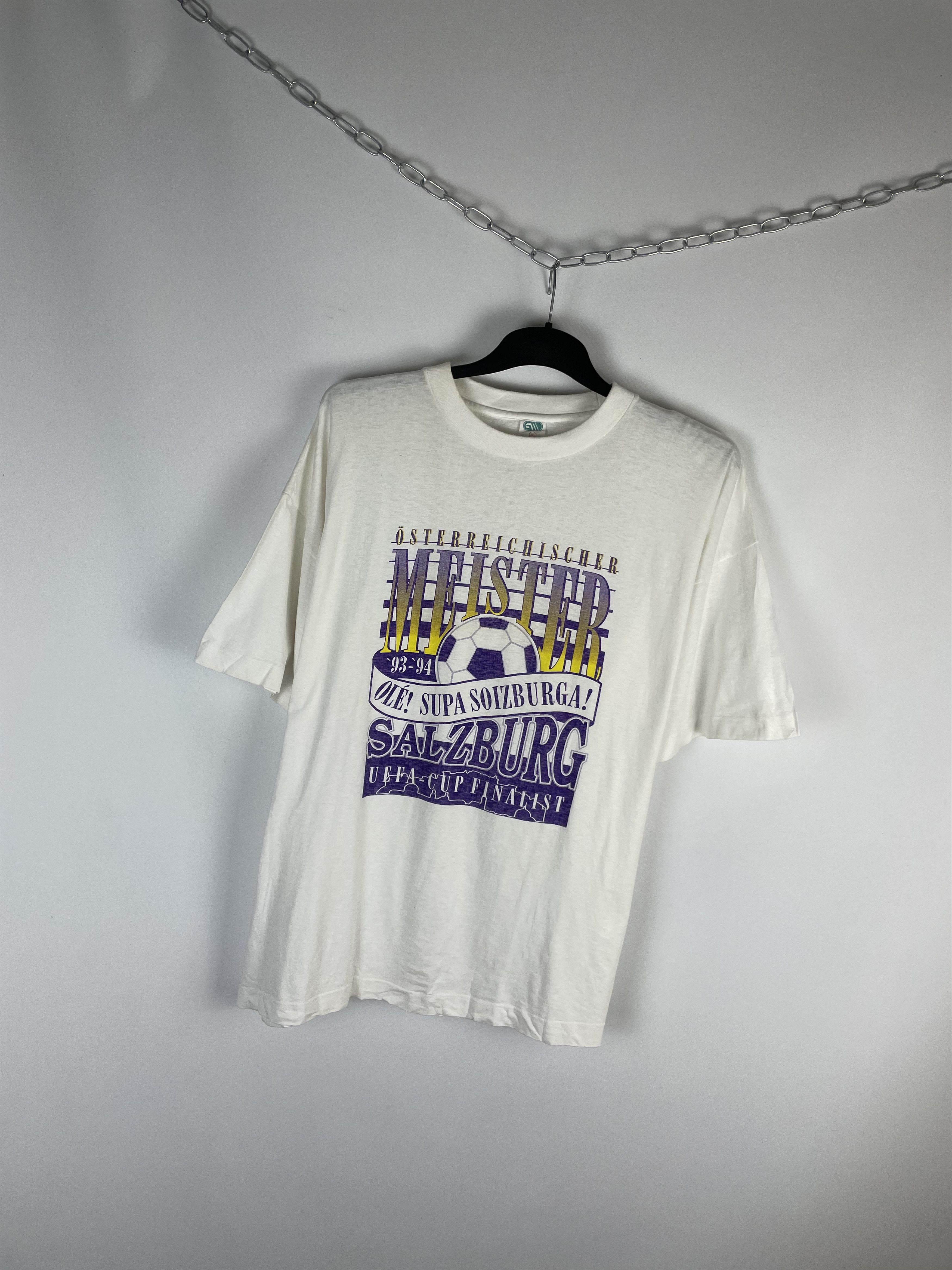Vintage Vintage Casino Salzburg 1993-1994 Tee Size US XXL / EU 58 / 5 - 2 Thumbnail