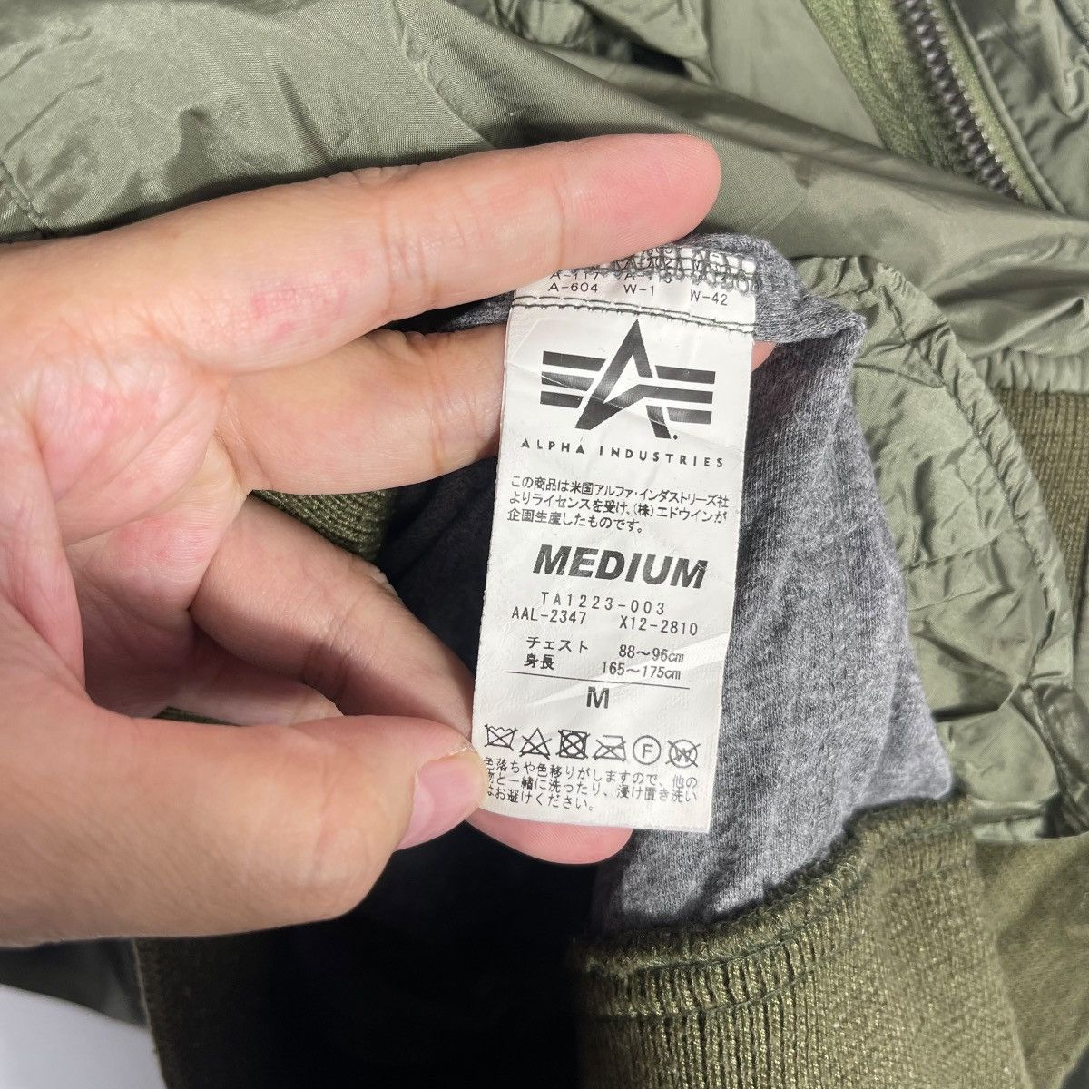 Alpha Industries Alpha Industries MA-1 Bomber Jacket Olive Green Military Size US M / EU 48-50 / 2 - 7 Thumbnail
