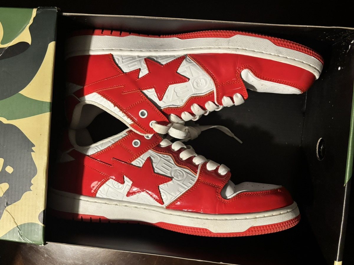 Bape A Bathing Ape Bape SK8 Sta Size US 11 / EU 44 - 4 Thumbnail
