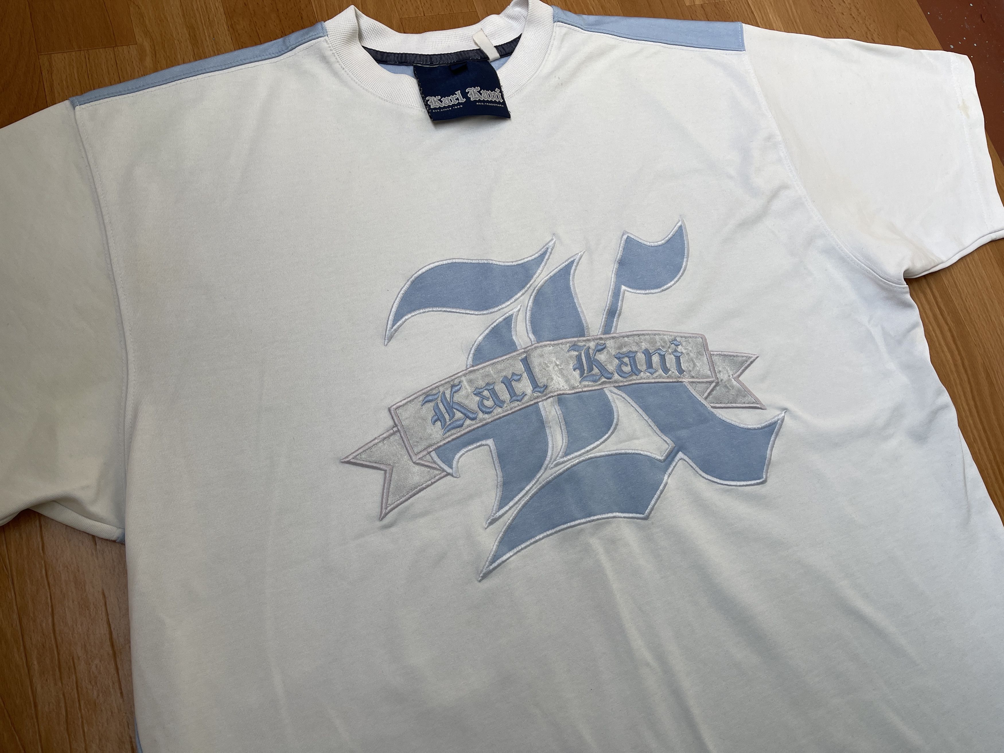 Karl Kani KARL KANI jersey, vintage hip hop t-shirt, 90s hip hop L Size US L / EU 52-54 / 3 - 4 Thumbnail